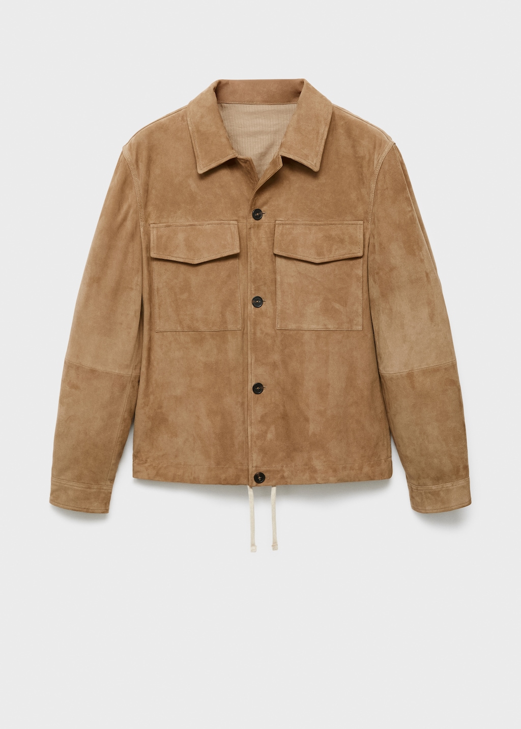 100% leather jacket with pockets