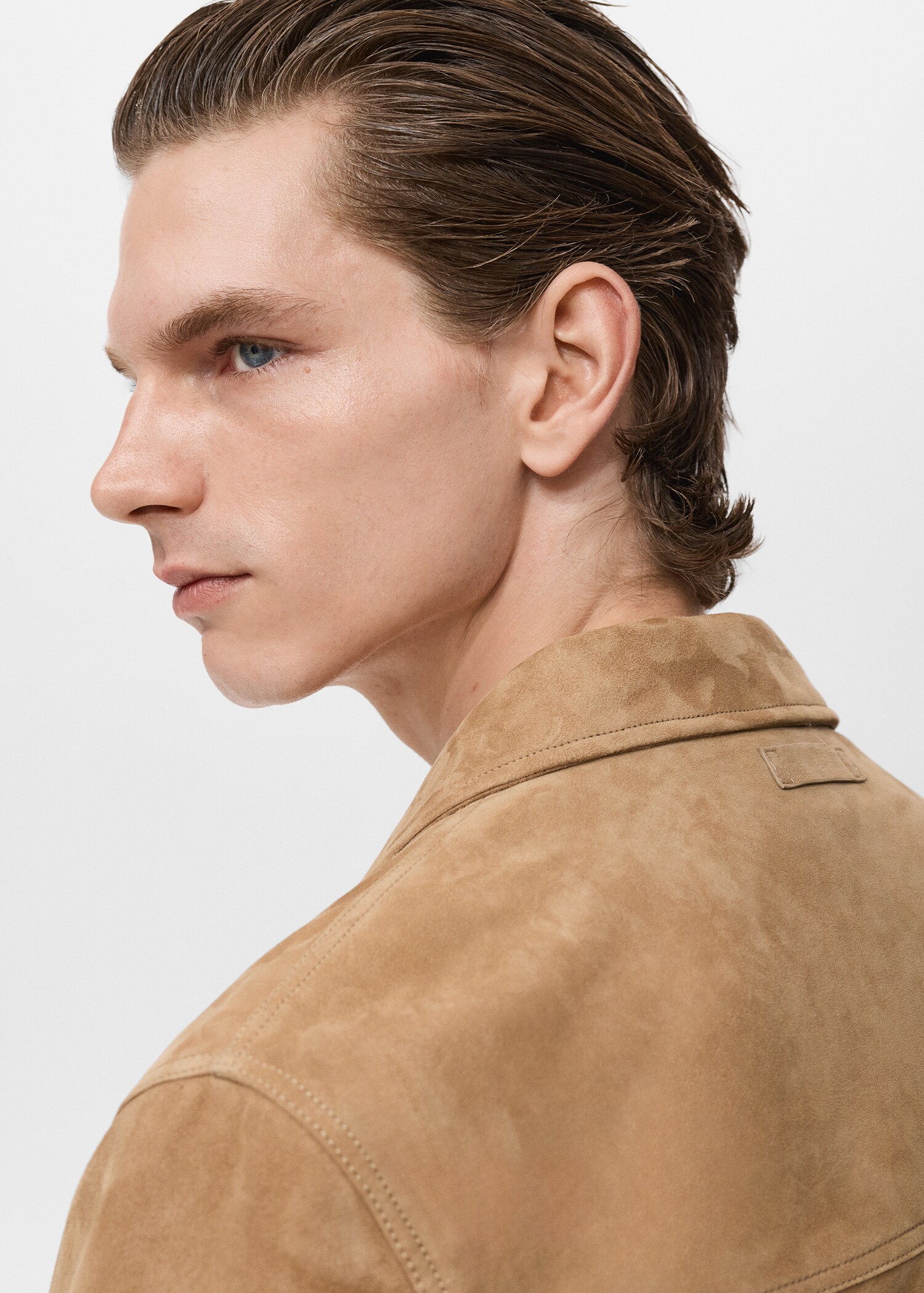 100% leather jacket with pockets - Details of the article 1