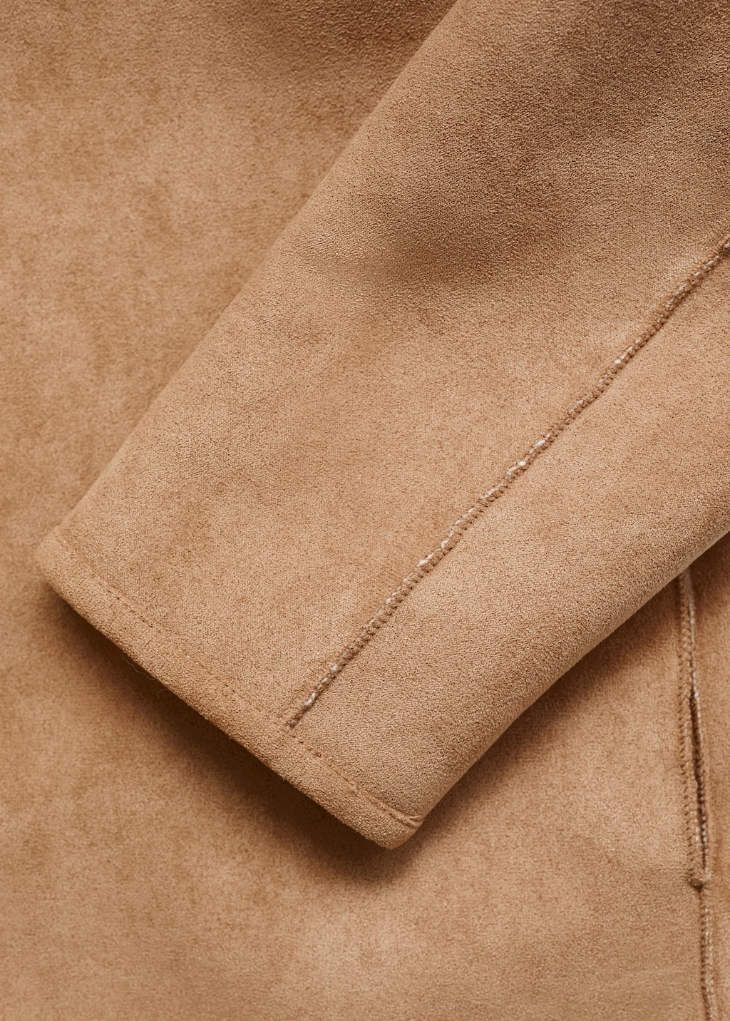 Reversible double-faced teddy coat