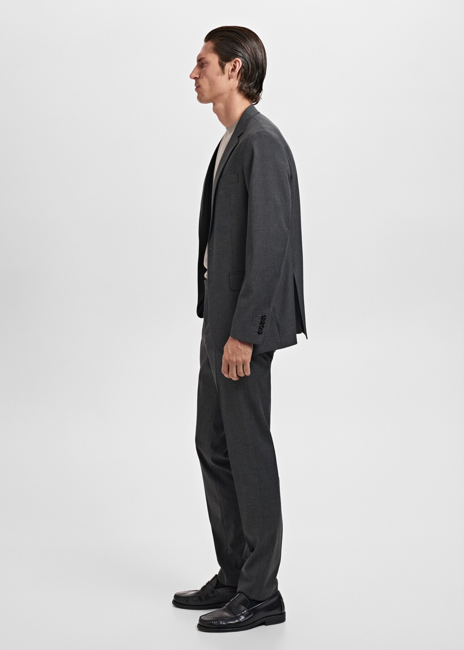 Milan slim-fit suit trousers - Details of the article 6