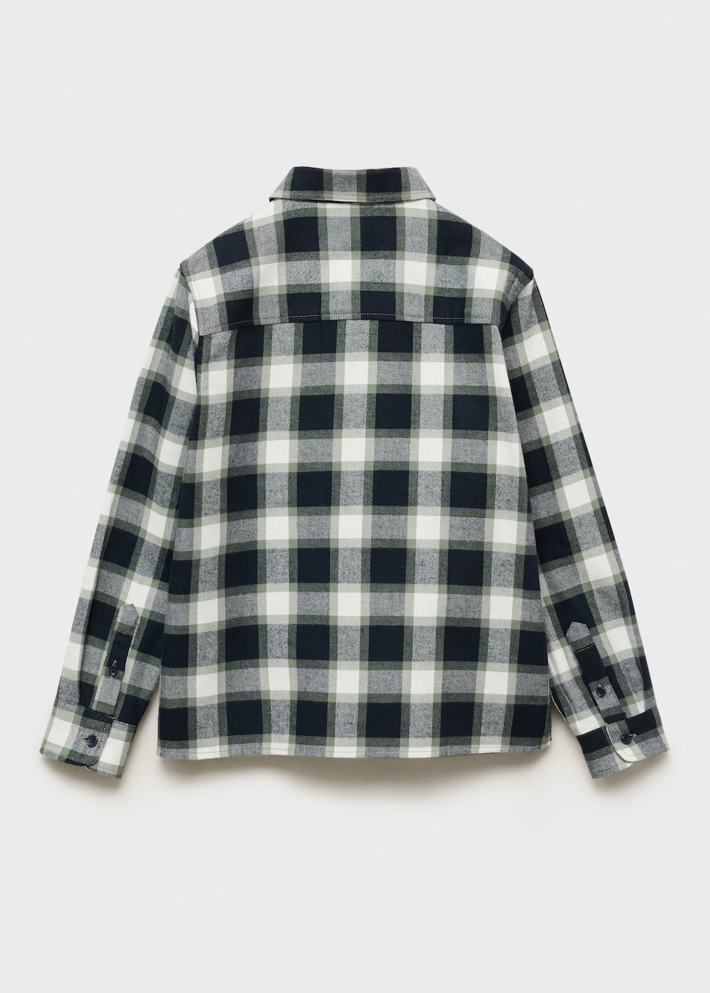 Check cotton shirt - Kids | MANGO USA