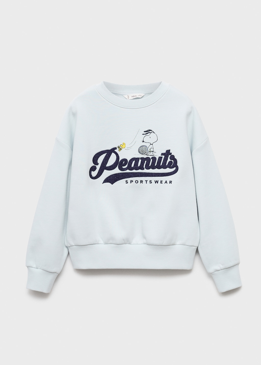 すぬ Embroidered Snoopy sweatshirt - Kids | MANGO USA