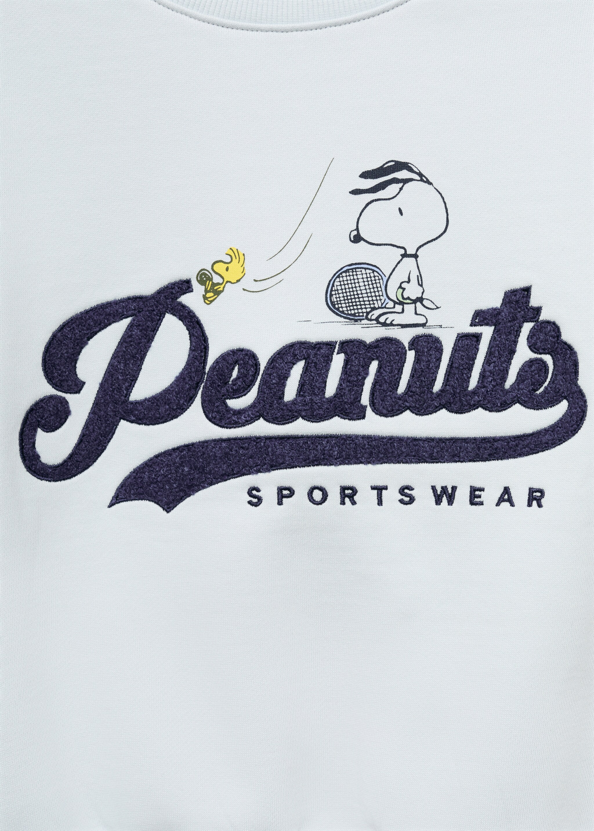 Sweatshirt sytennis - Details of the article 8, Sky Blue. Ref: 17035159-00.