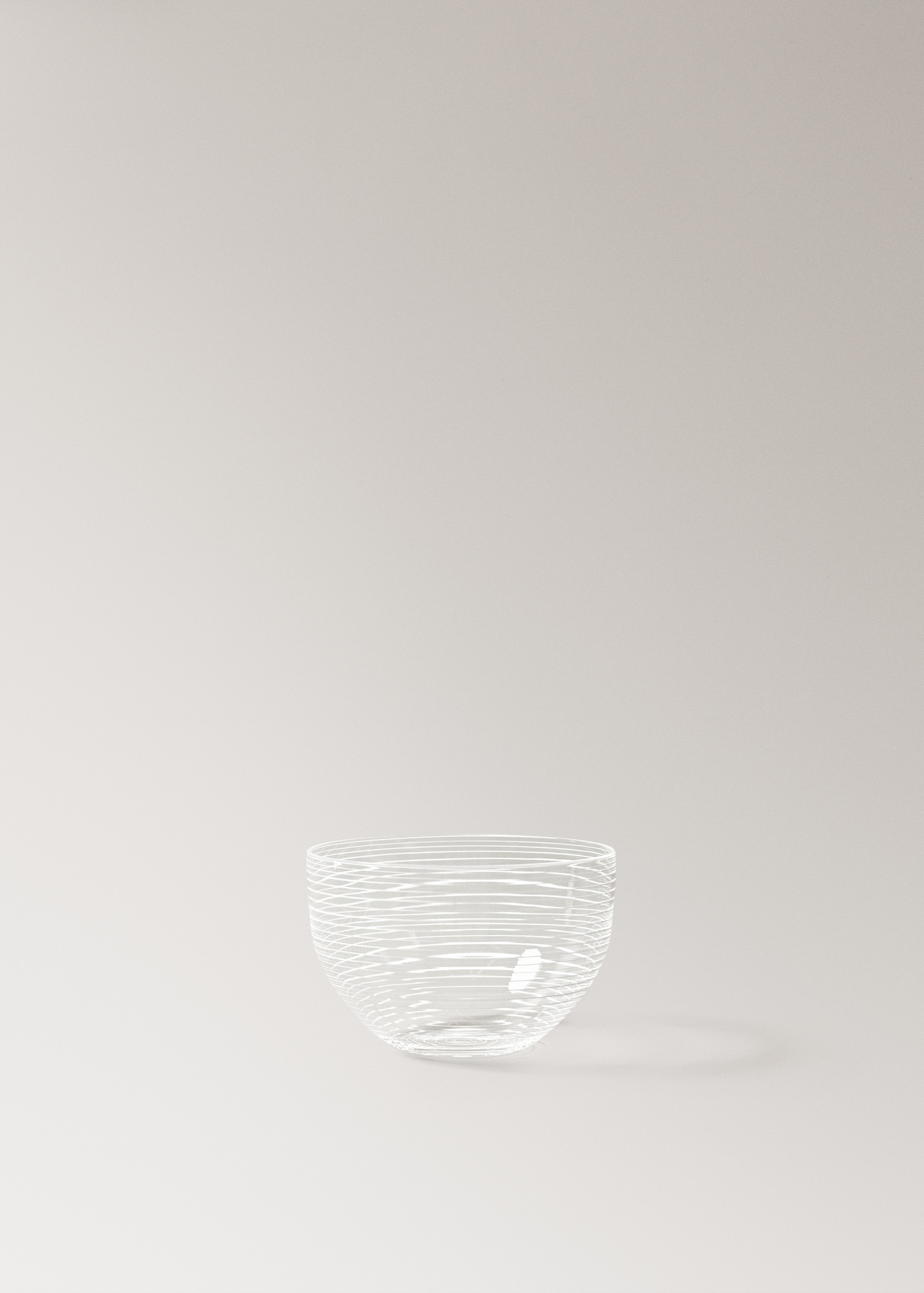Lines borosilicate bowl - Article without model