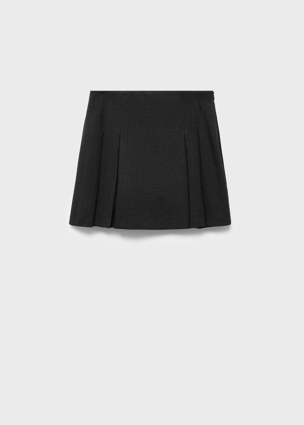 Walmart Mid Length Black Pleated Skirt Mrat A-Frame Skirts Women's