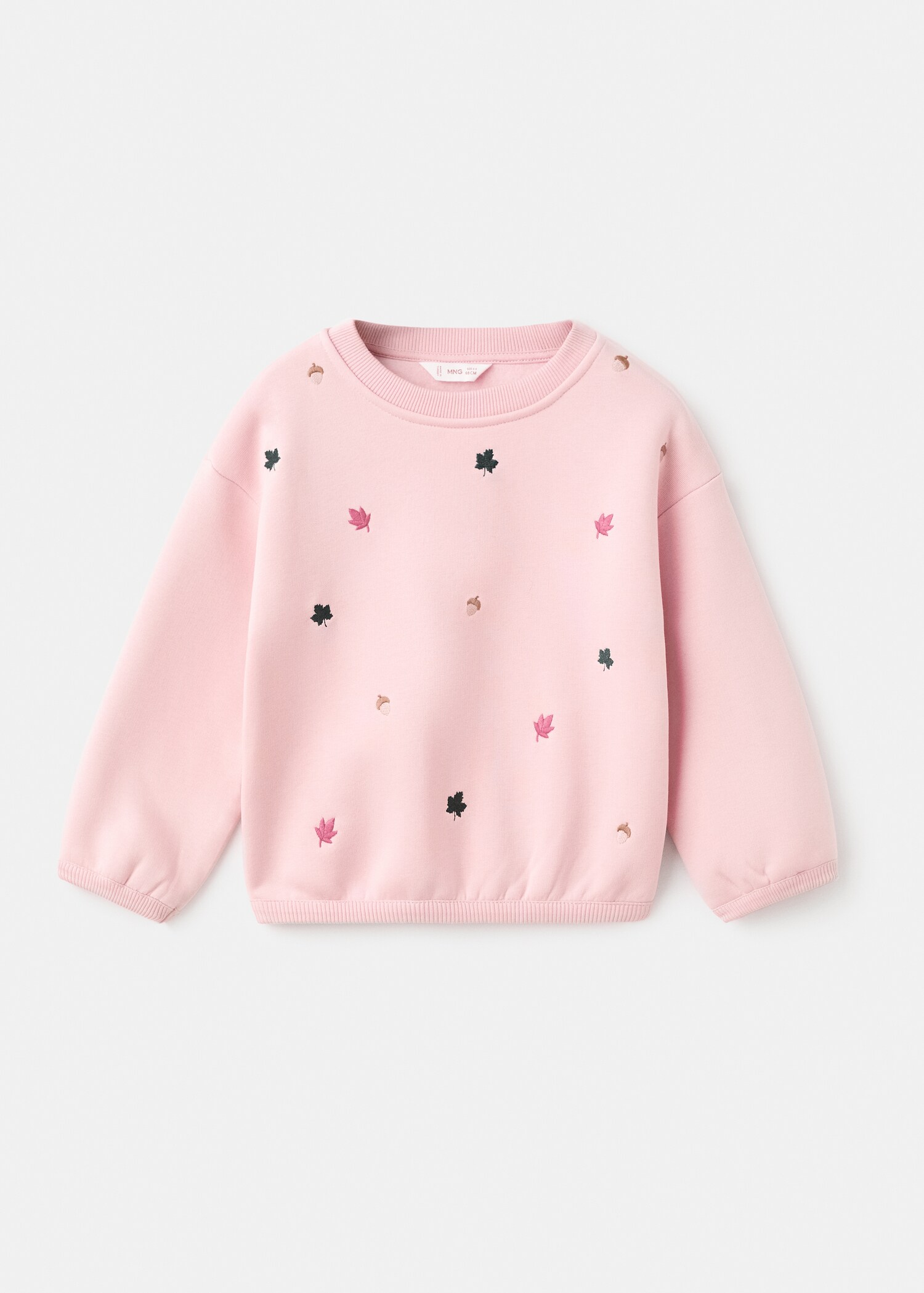 Embroidered cotton sweatshirt - Article without model