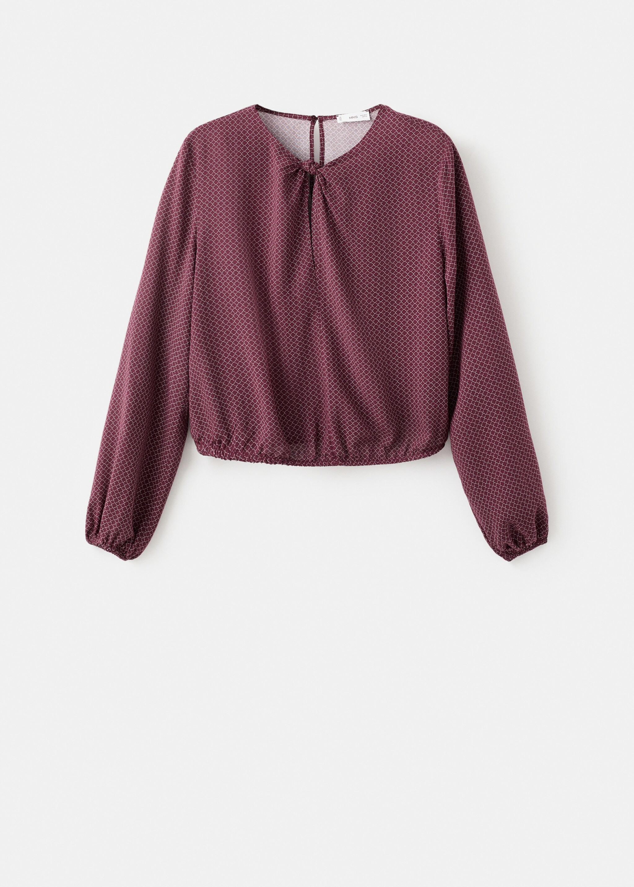Blouse katie - Article without model, Maroon. Ref: 17035793-00.