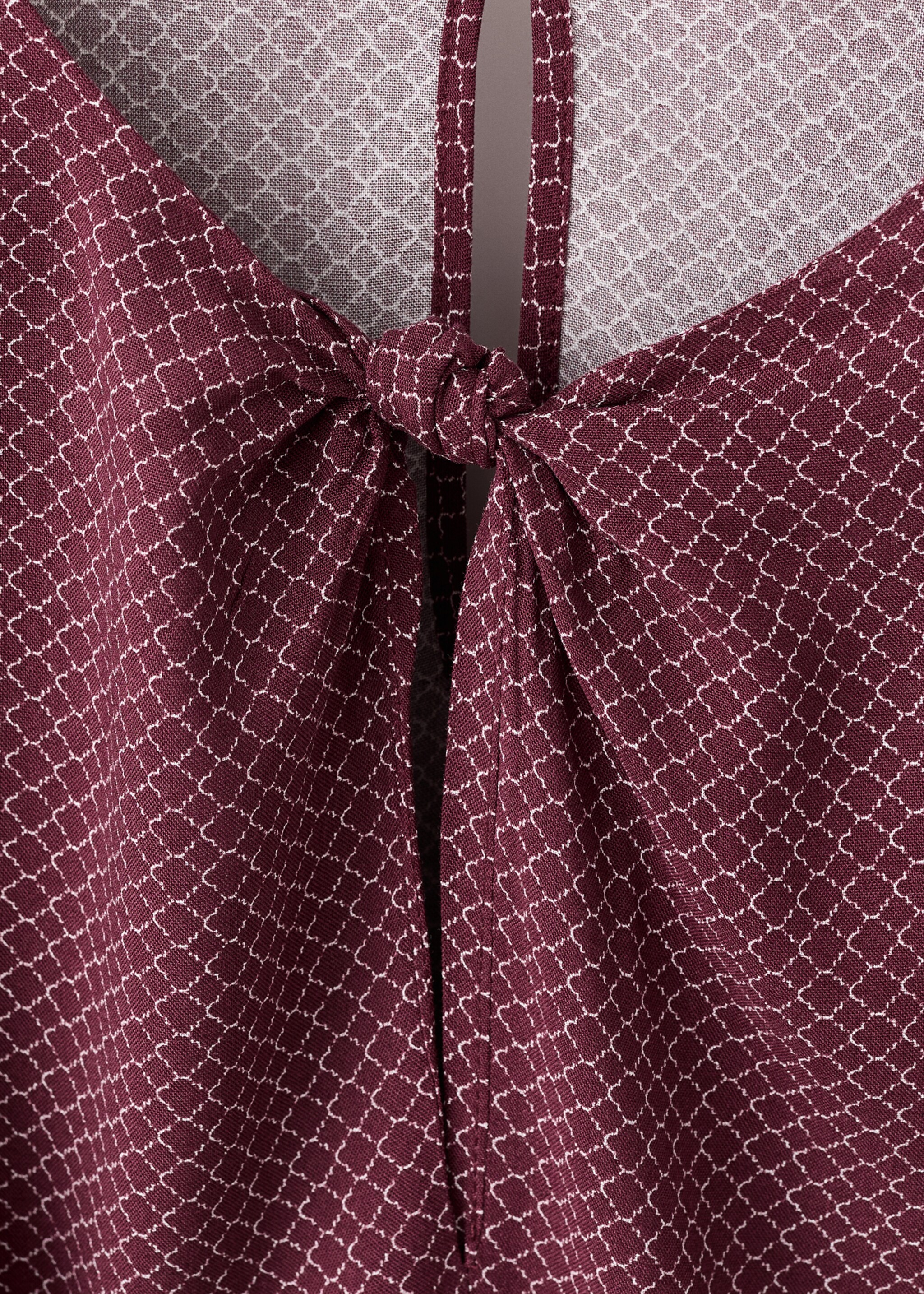 Blouse katie - Details of the article 8, Maroon. Ref: 17035793-00.