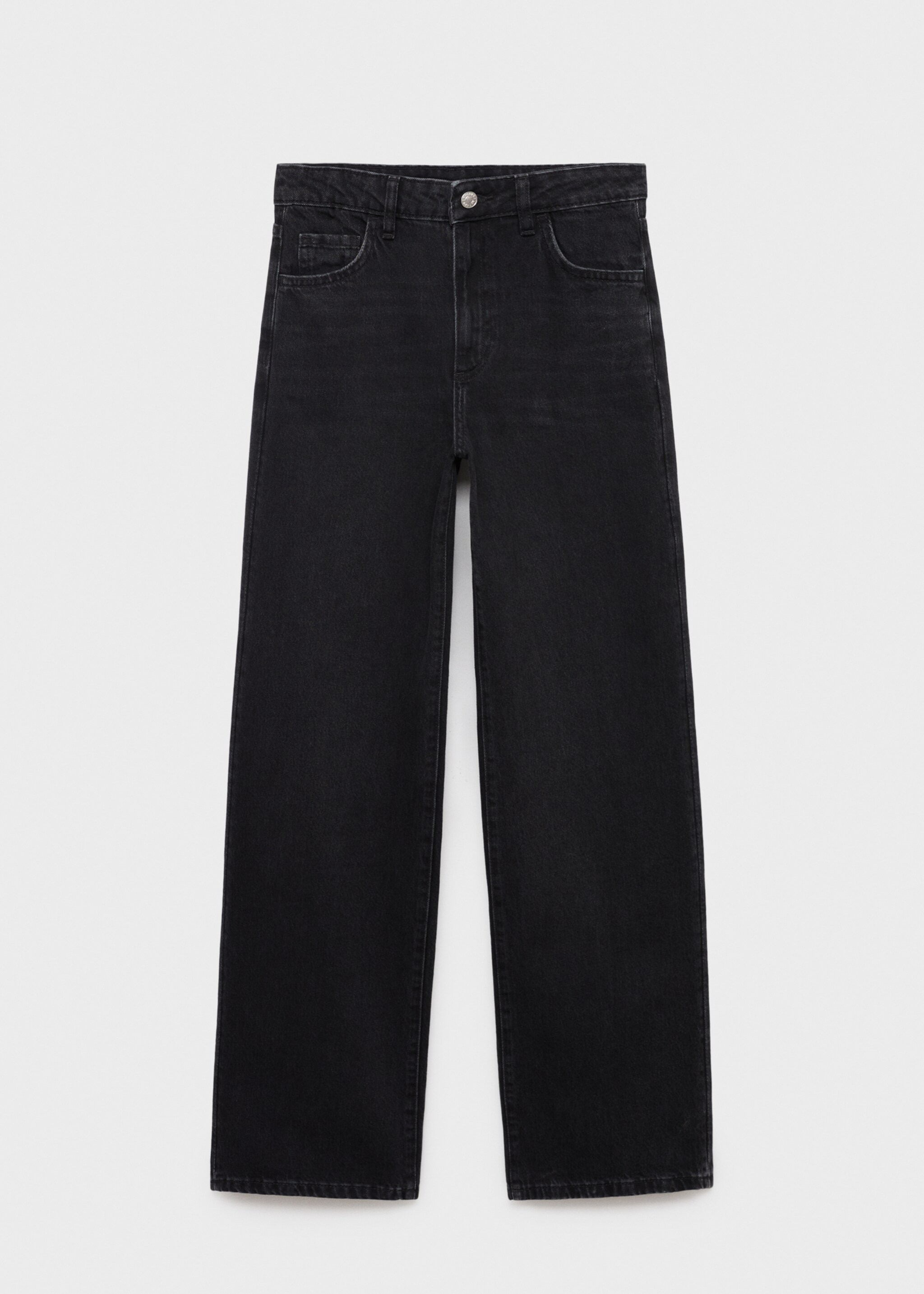 Jean Danila wideleg taille haute - Article sans modèle, Black denim. Ref: 17035798-00.