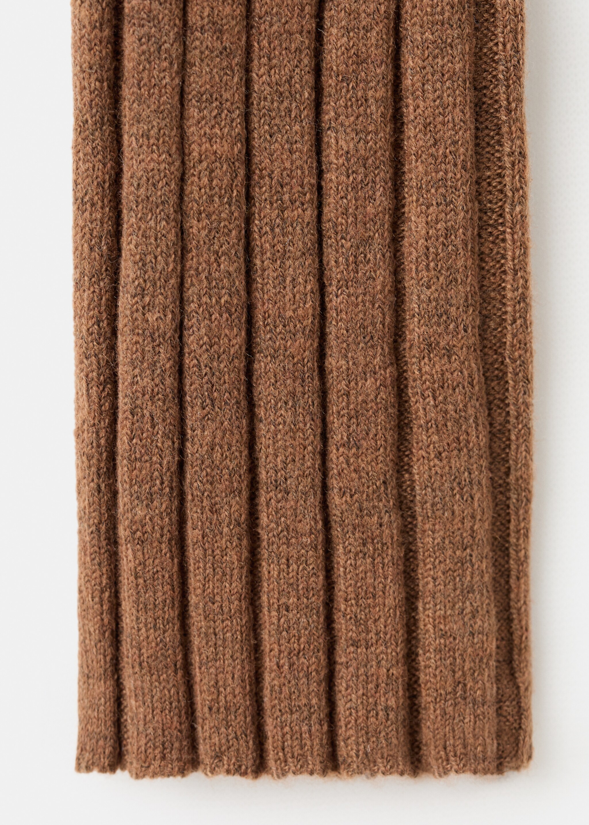 Cardigan maille fine côtelée - Détail de l'article 0, Chocolat. Ref: 17035800-00.