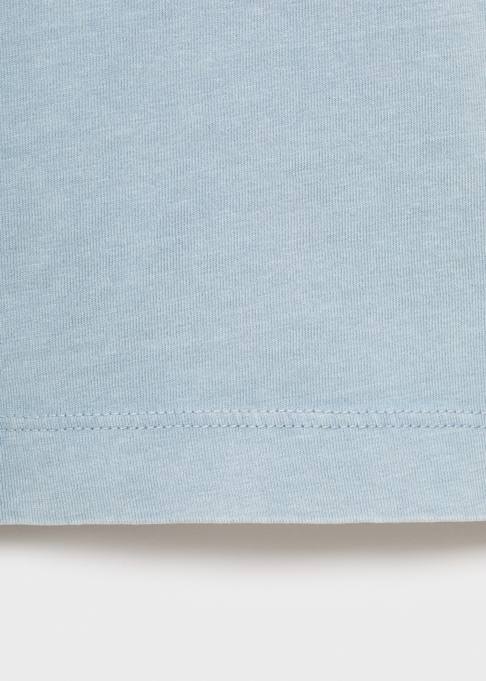 T-shirt en coton imprimé - Détail de l'article 0, Bleu ciel. Ref: 17035801-00.