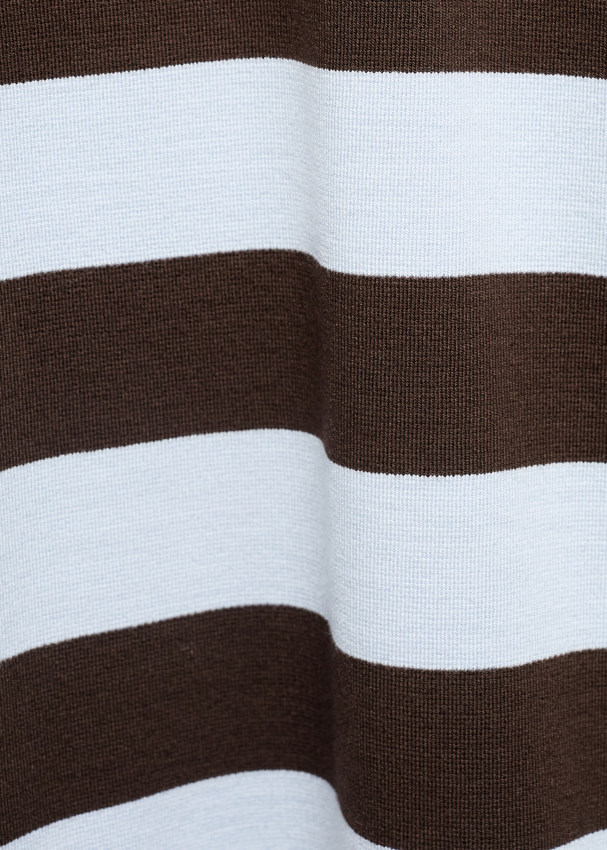 Camiseta manga corta rayas - Detalle del artículo 8, Marrón. Ref: 17035803-00.
