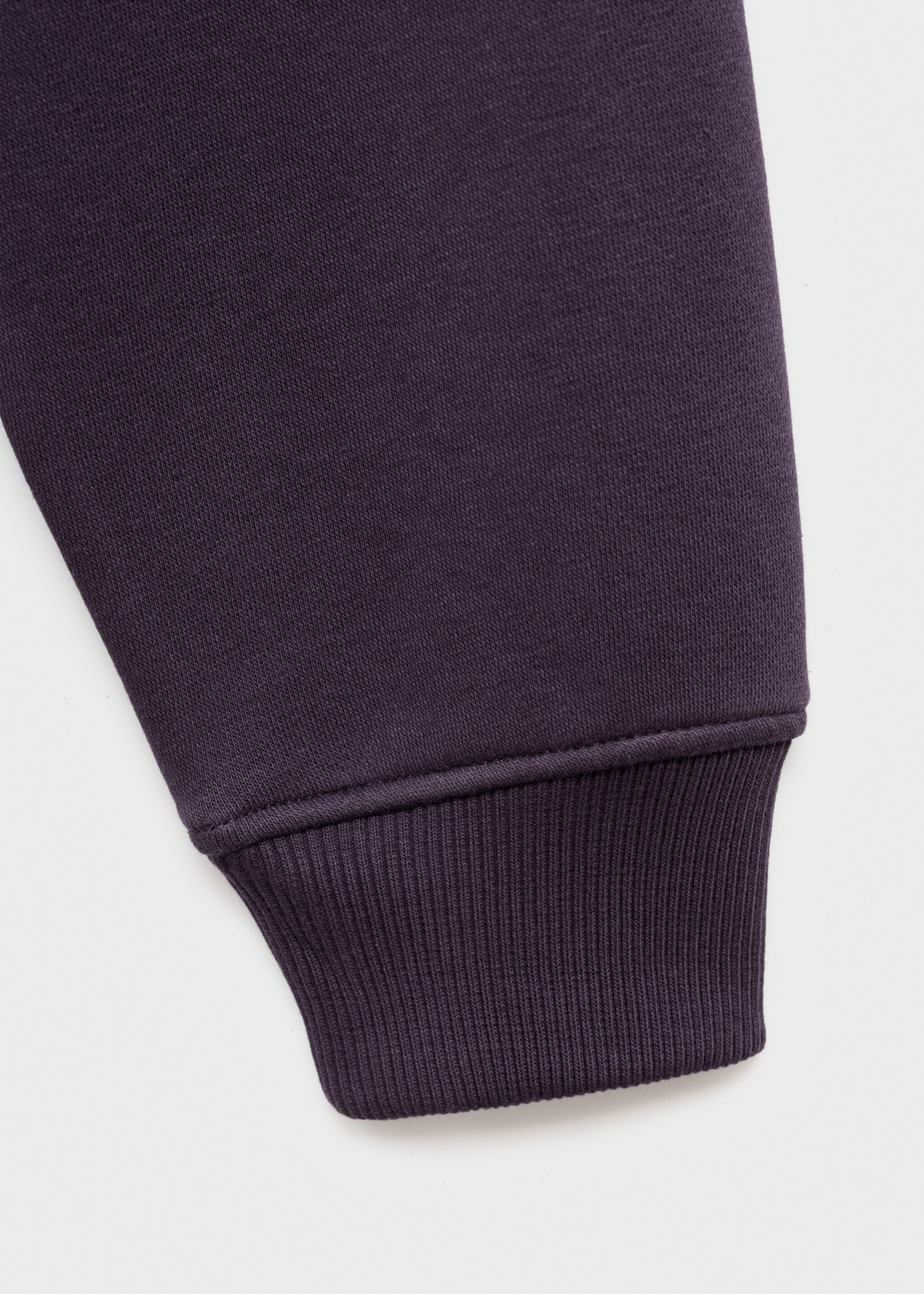 Gemustertes Baumwoll-Sweatshirt - Detail des Artikels 0, Lila. Ref: 17035805-00.