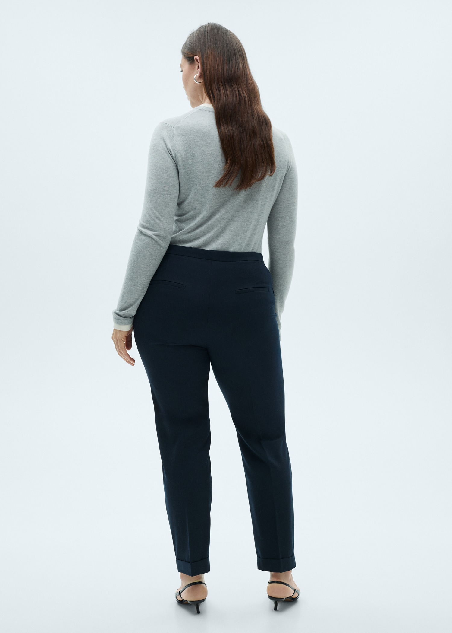 Straight suit trousers - Details of the article 5