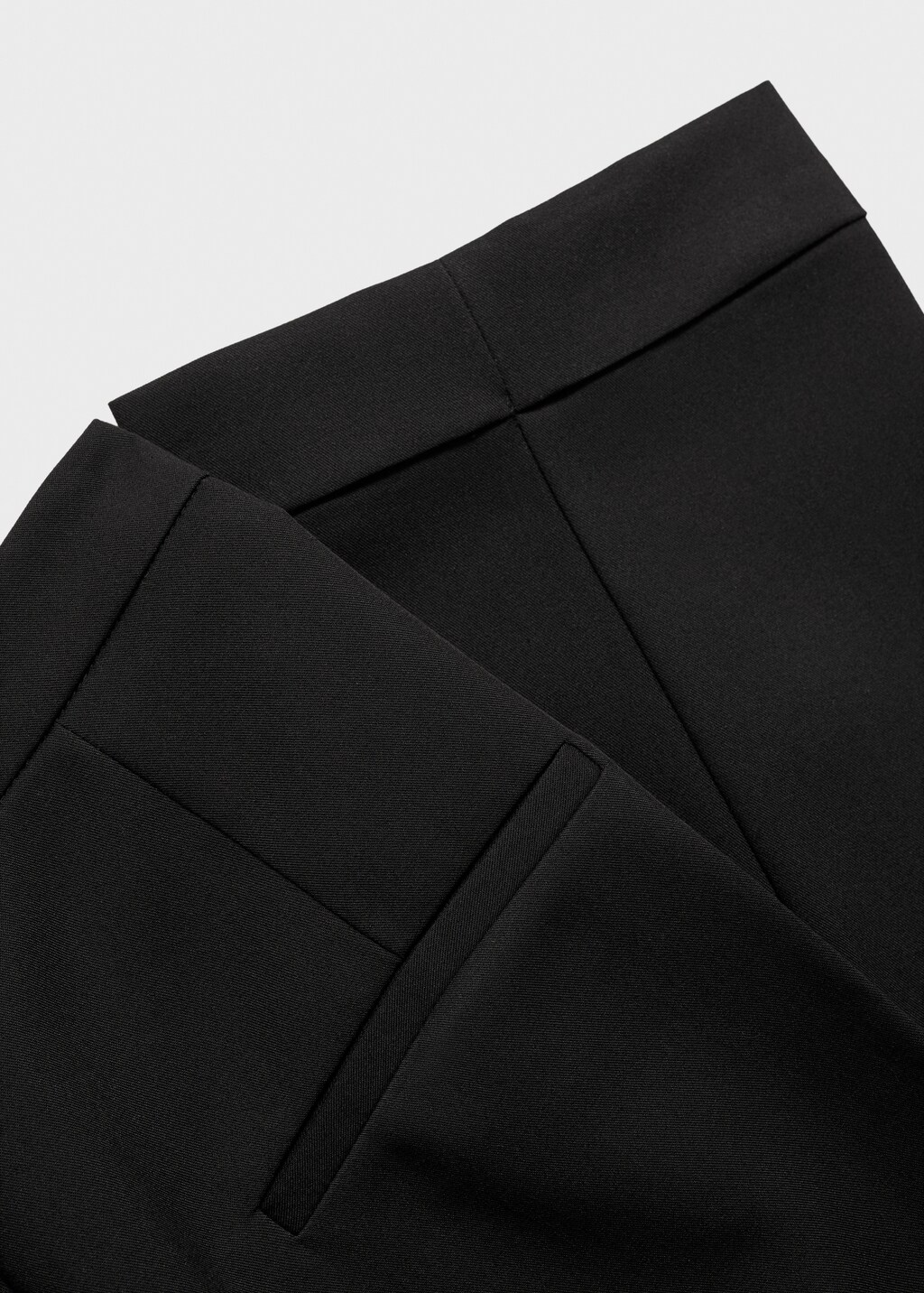 Straight suit trousers