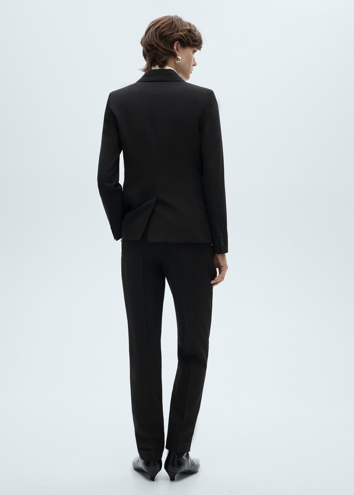 Pantalon droit costume - Verso de l’article