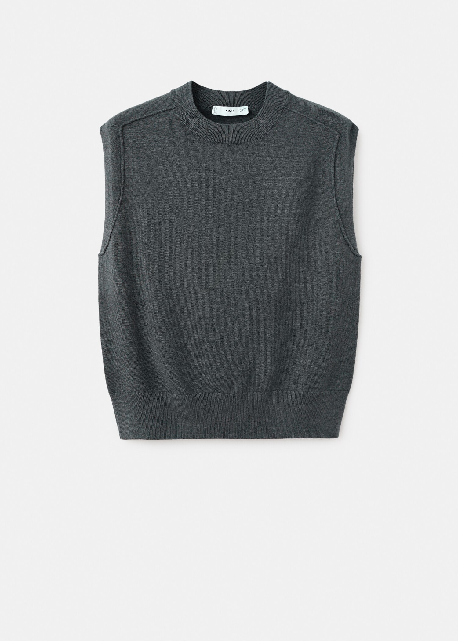 Gilet en maille à coutures - Article sans modèle
