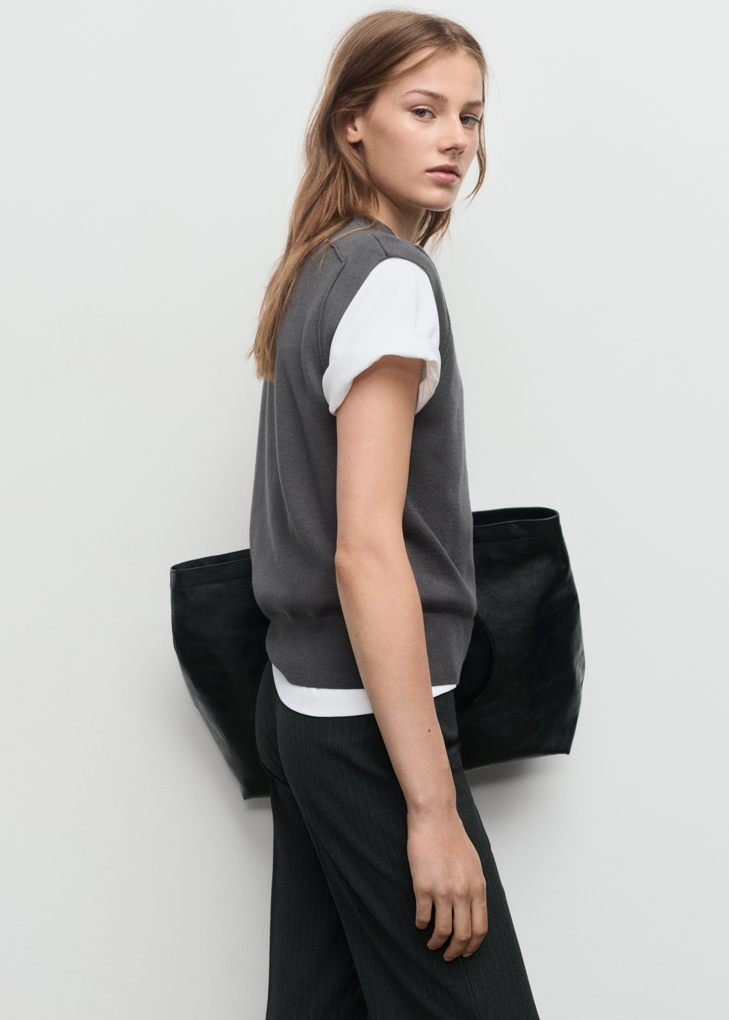 Gilet en maille à coutures - Détail de l'article 6
