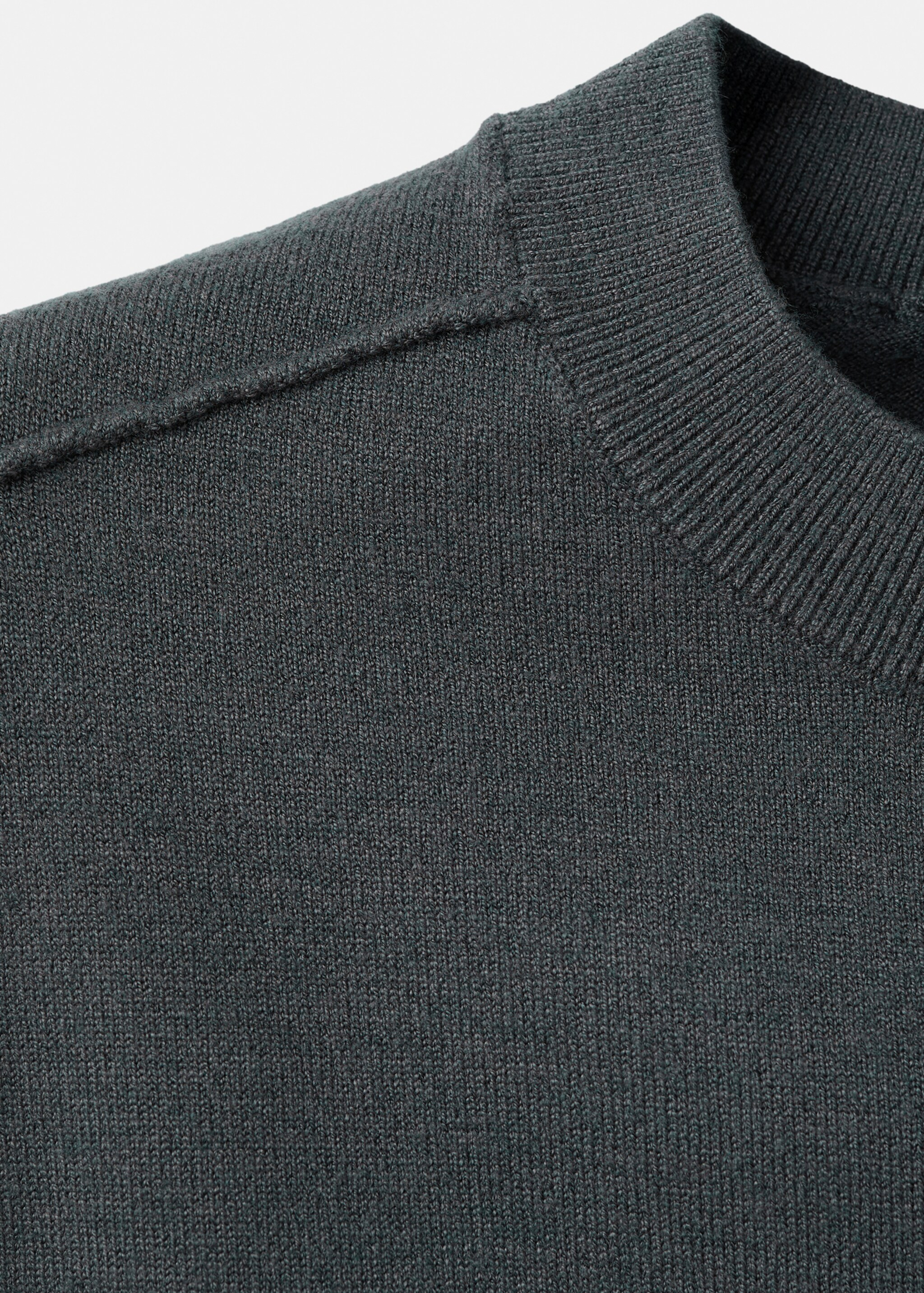 Gilet en maille à coutures - Détail de l'article 8, Gris anthracite. Ref: 17035809-00.
