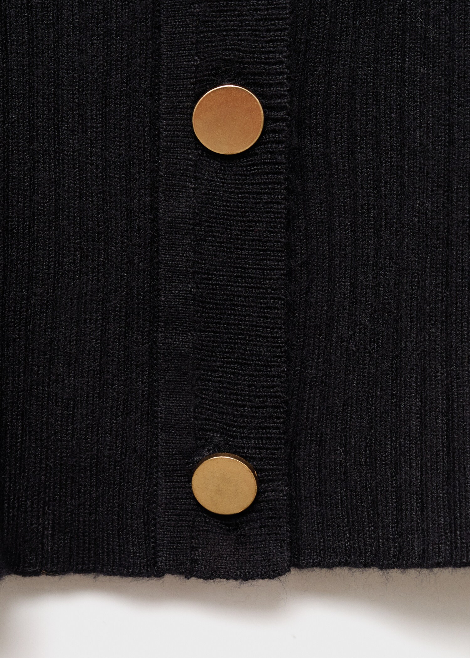 Cardigan canalé botones - Detalle del artículo 0