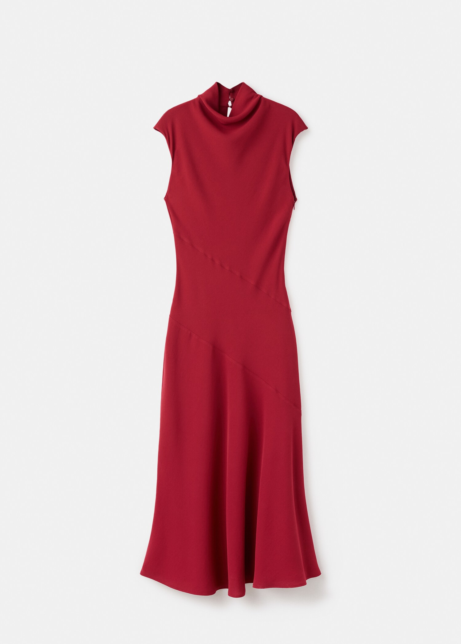 Vestido cuello alto sin mangas - Artículo sin modelo