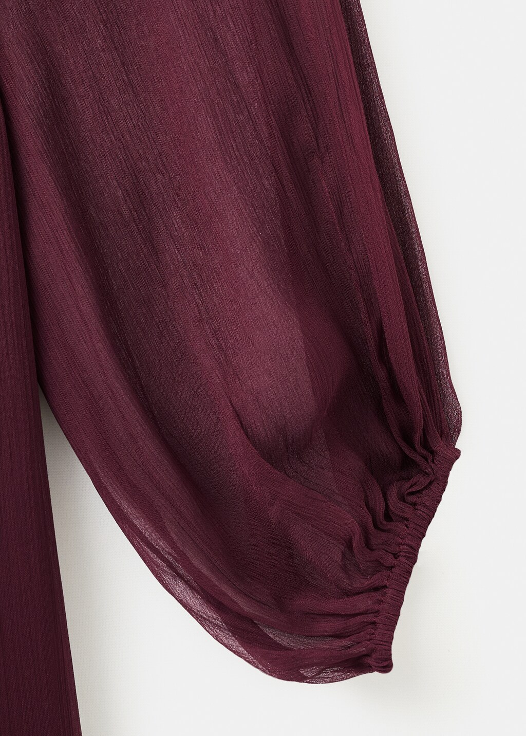 Strapless dress with ruffles