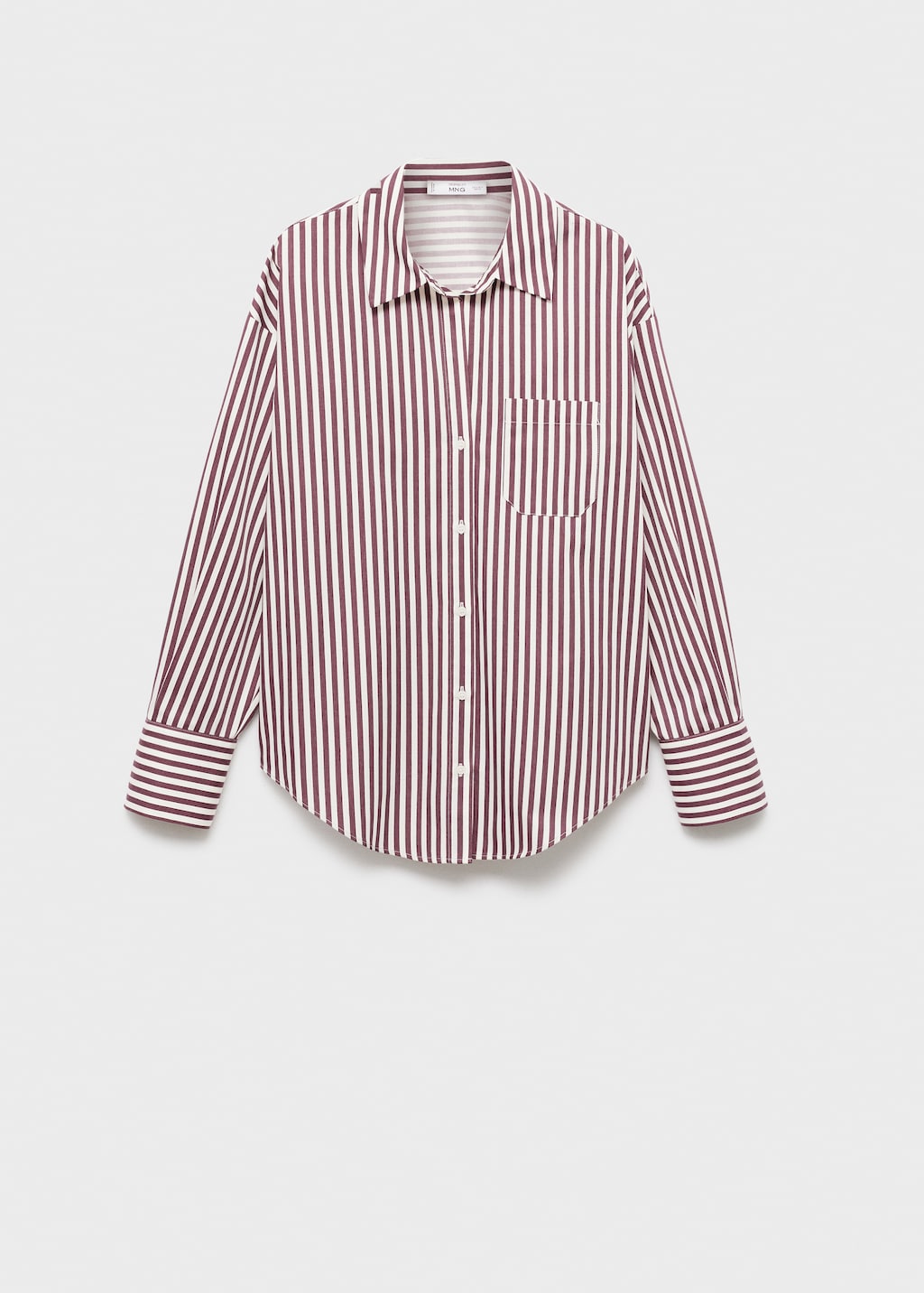 Pocket striped shirt