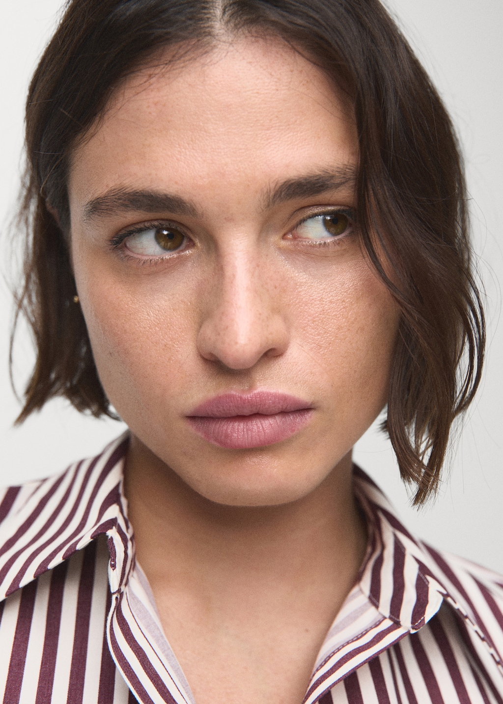 Pocket striped shirt