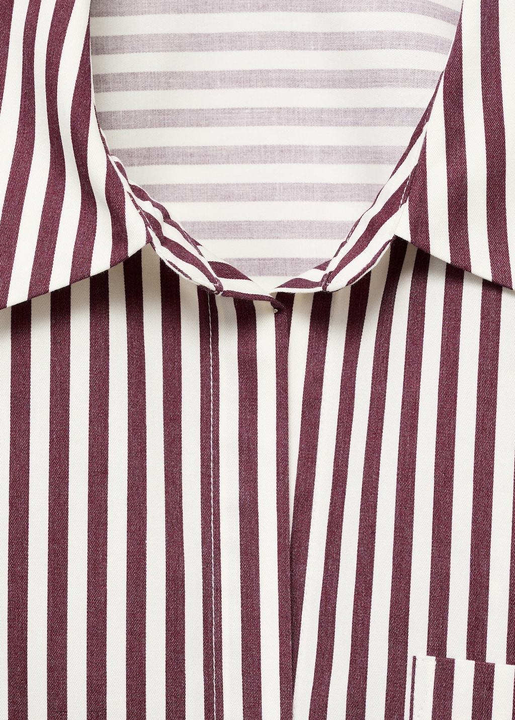 Pocket striped shirt