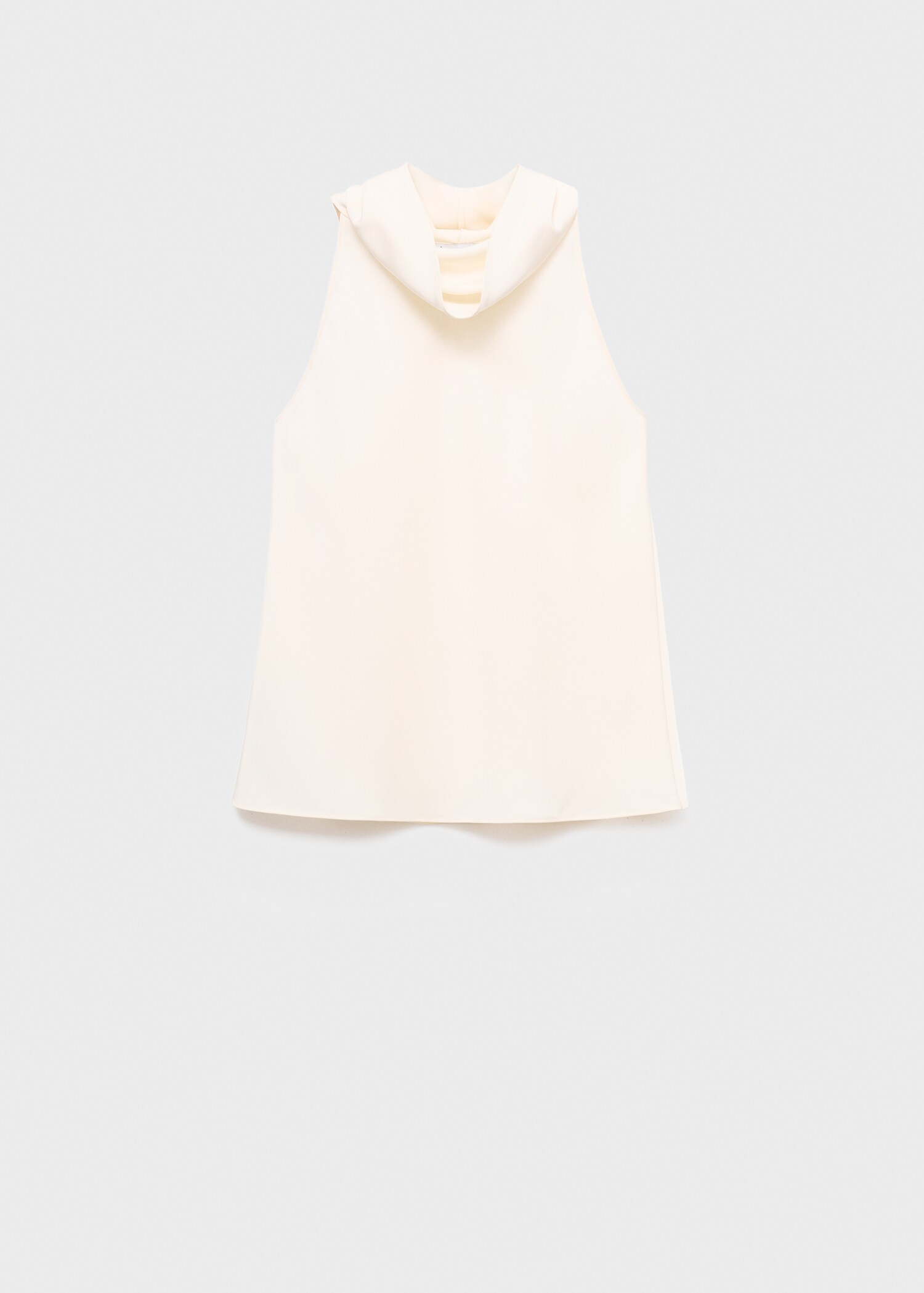 Draped neck blouse - Article without model