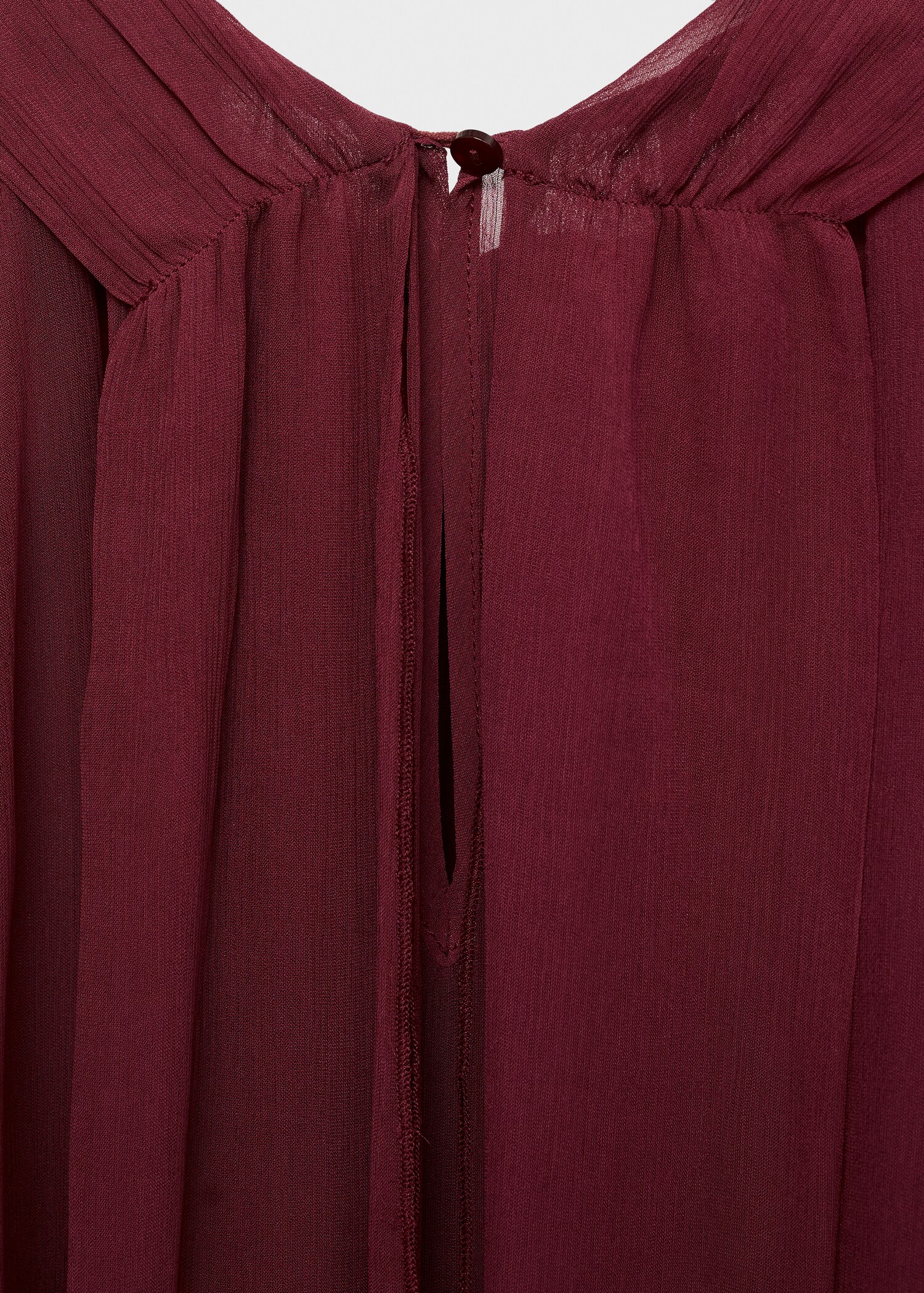 Semi-transparent blouse with foulard - Details of the article 8