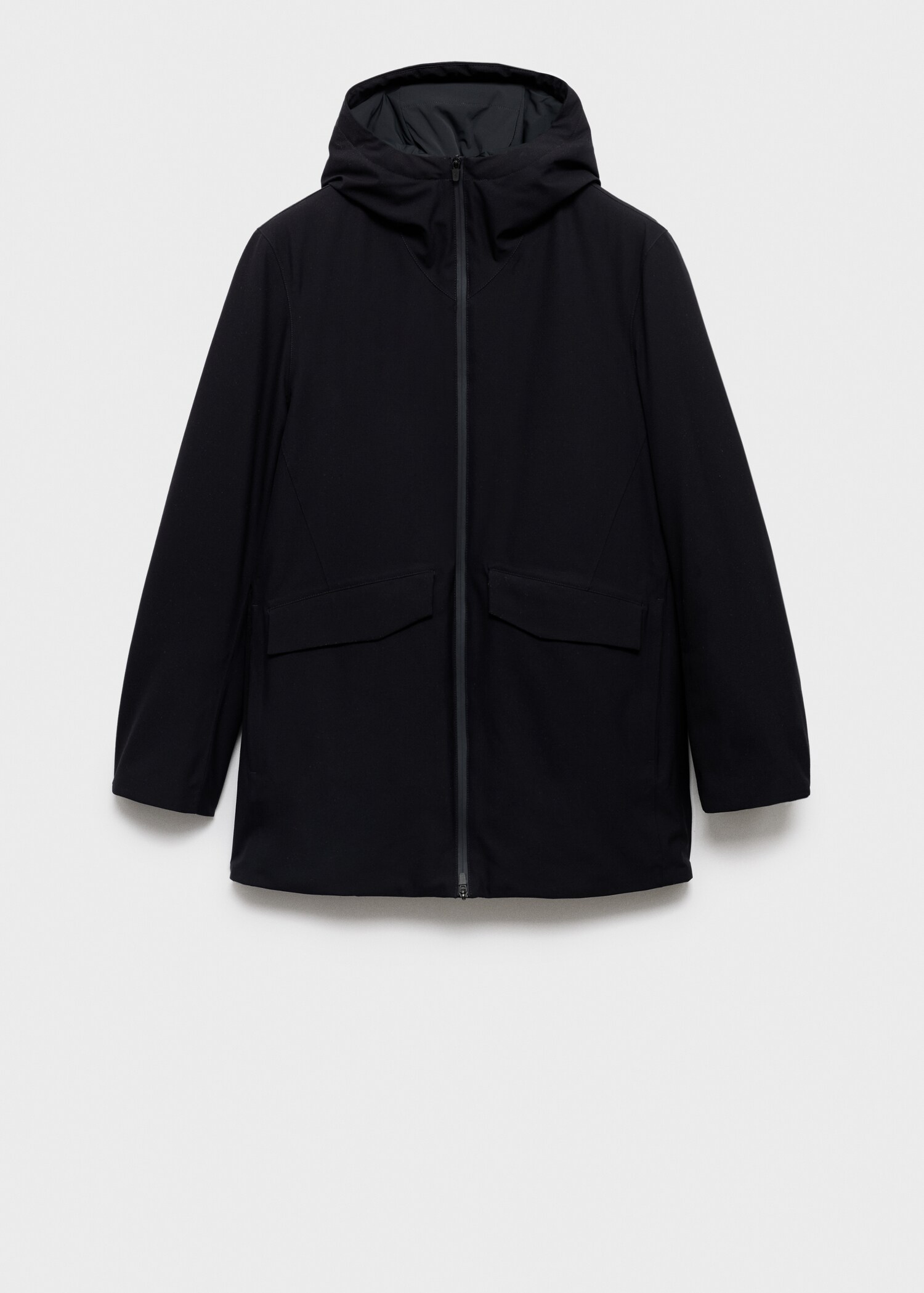 Water Repellent Thermolite® Hooded Padded Parka - Article without model