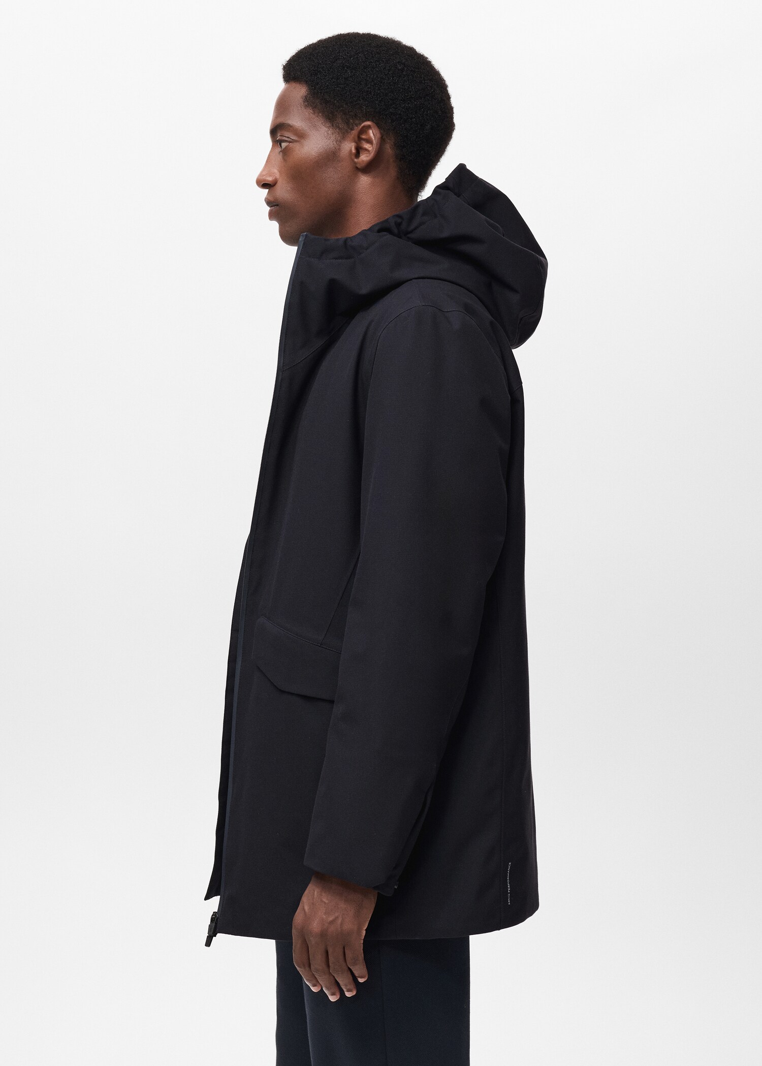 Water Repellent Thermolite® Hooded Padded Parka - Details of the article 2