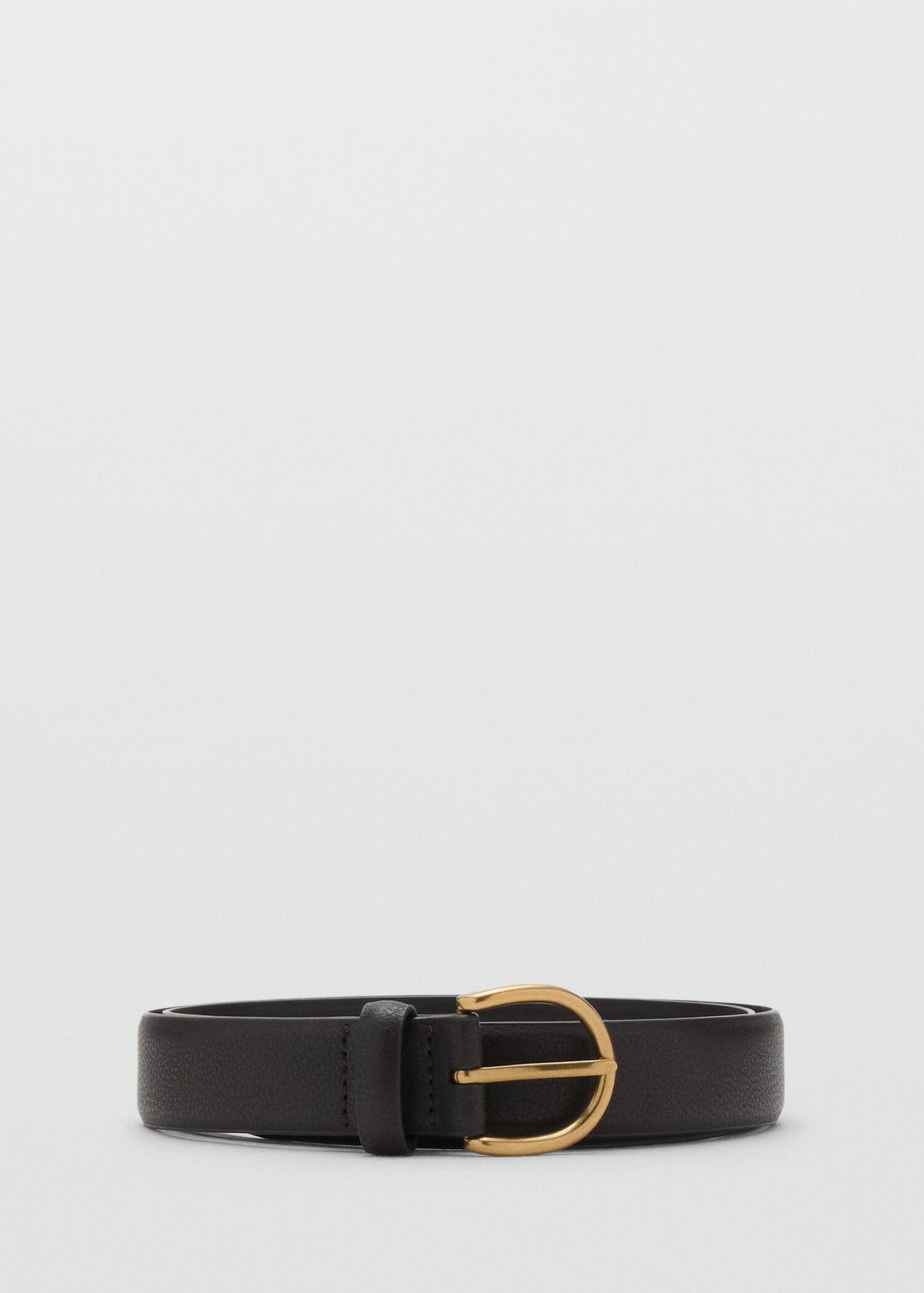 Pebbled leather belt - Article without model