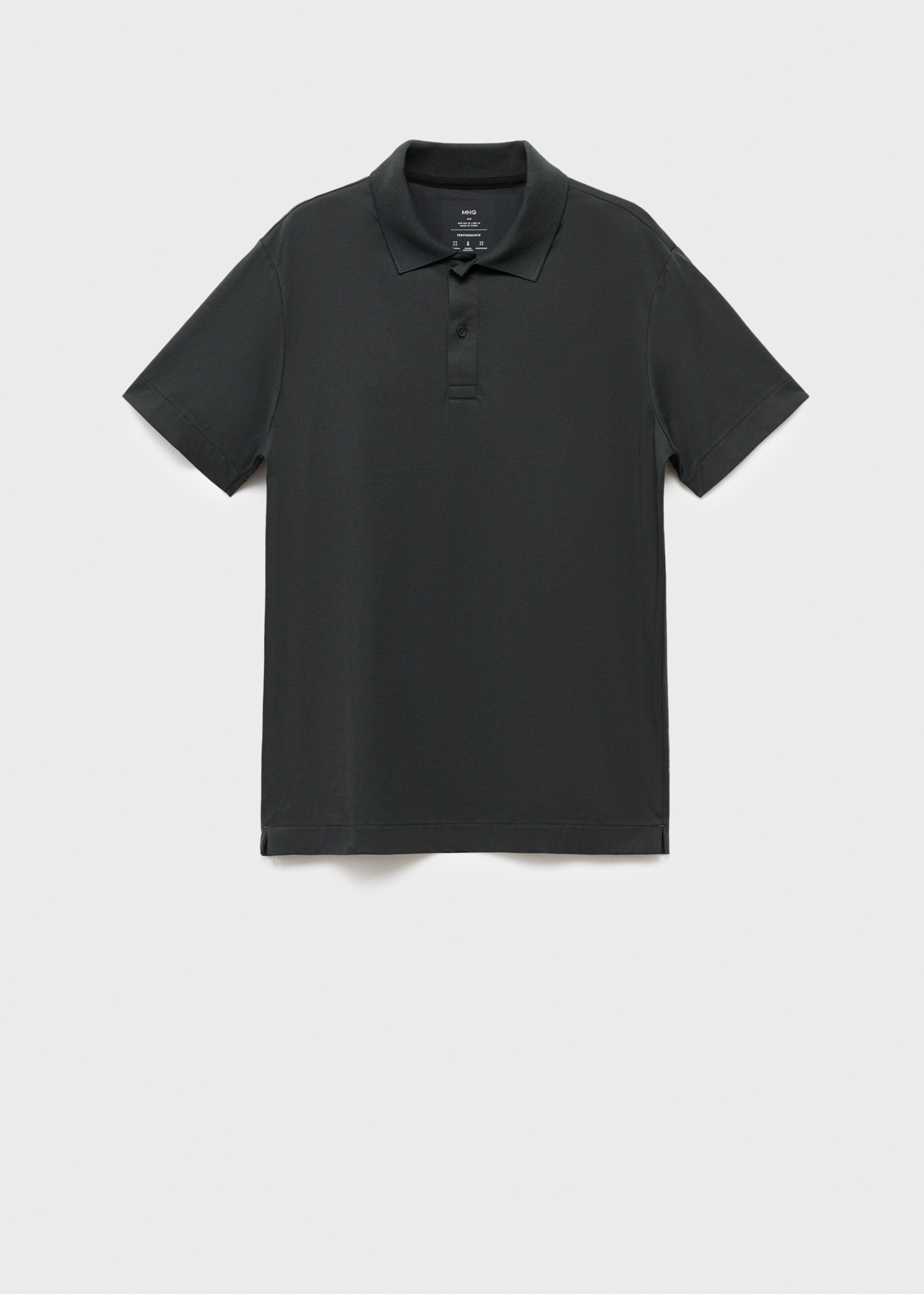 Slim-fit Thermolite® polo shirt - Article without model, Dark Green. Ref: 17035977-00.