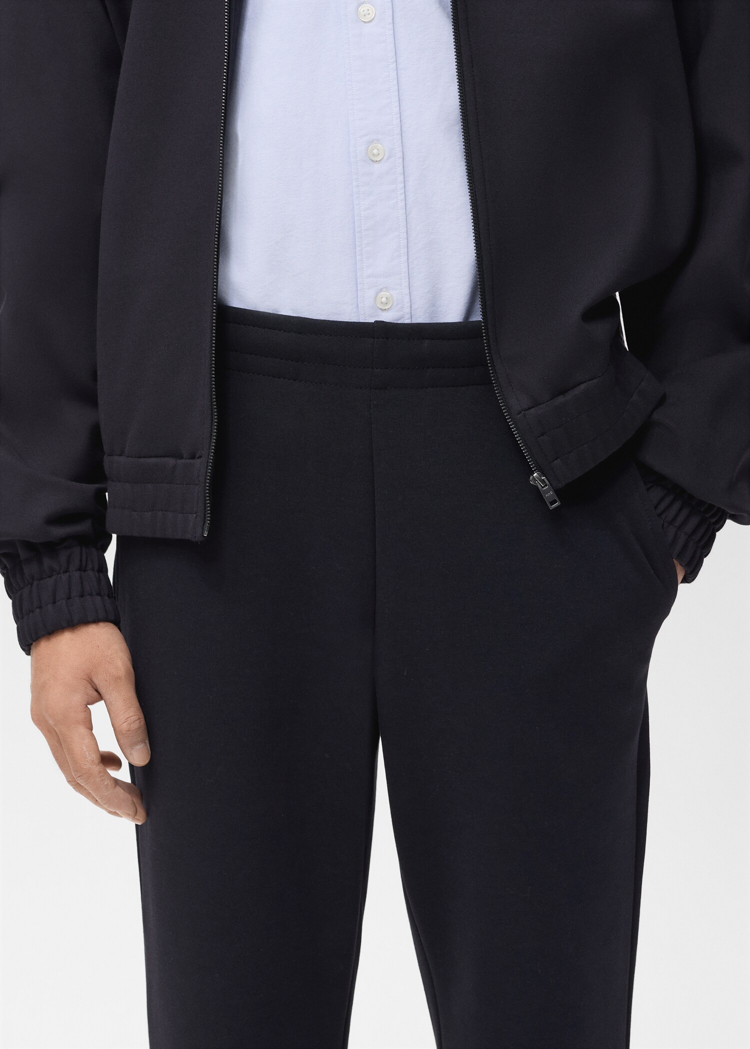 Jogging coton taille élastique - Détail de l'article 6