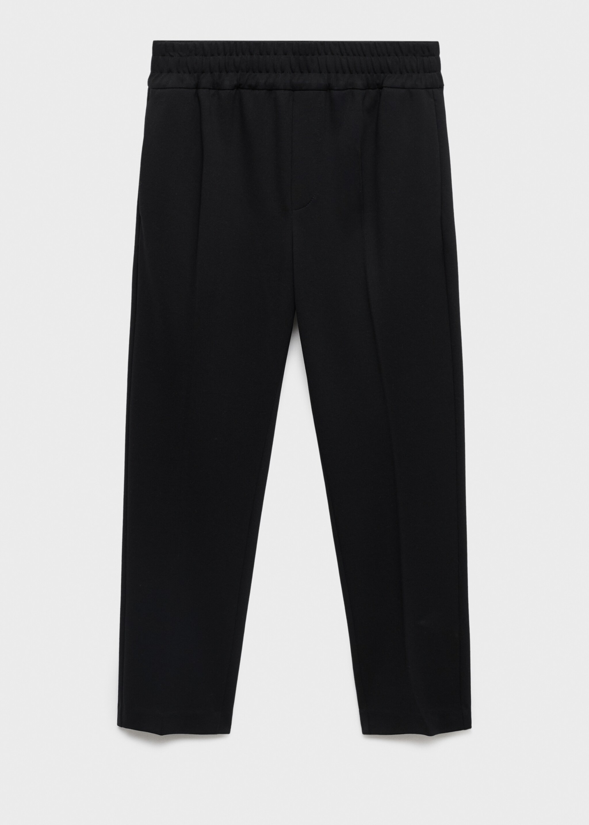 Jogging Lyocell taille élastique - Article sans modèle, Noir. Ref: 17035979-00.