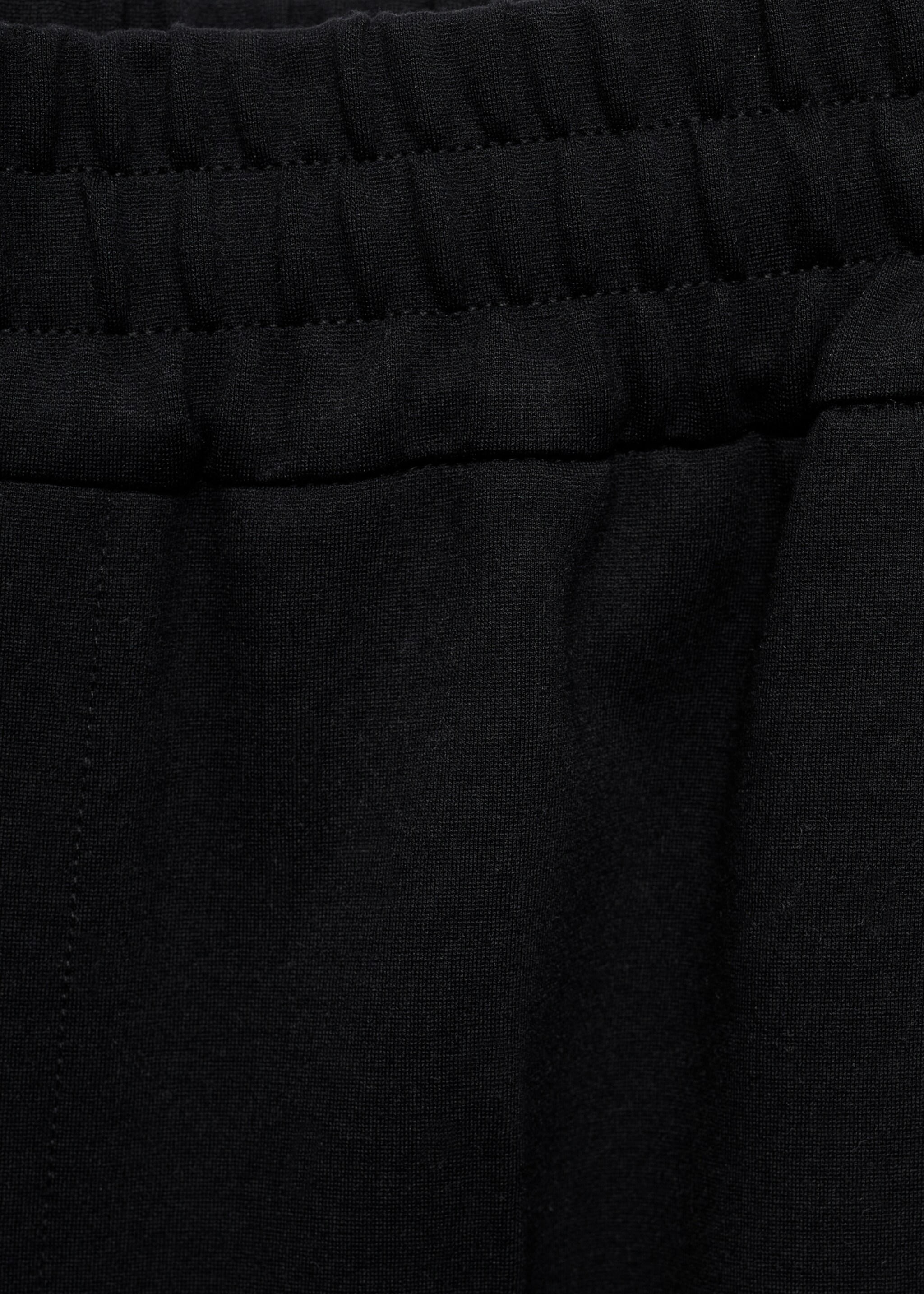 Jogging Lyocell taille élastique - Détail de l'article 0, Noir. Ref: 17035979-00.