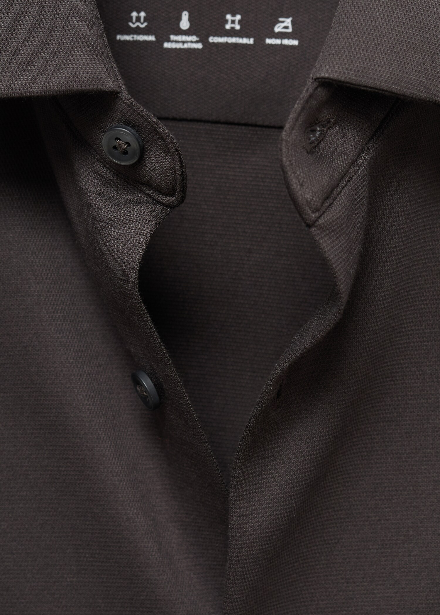 Camisa comfort stretch non iron - Detalle del artículo 8