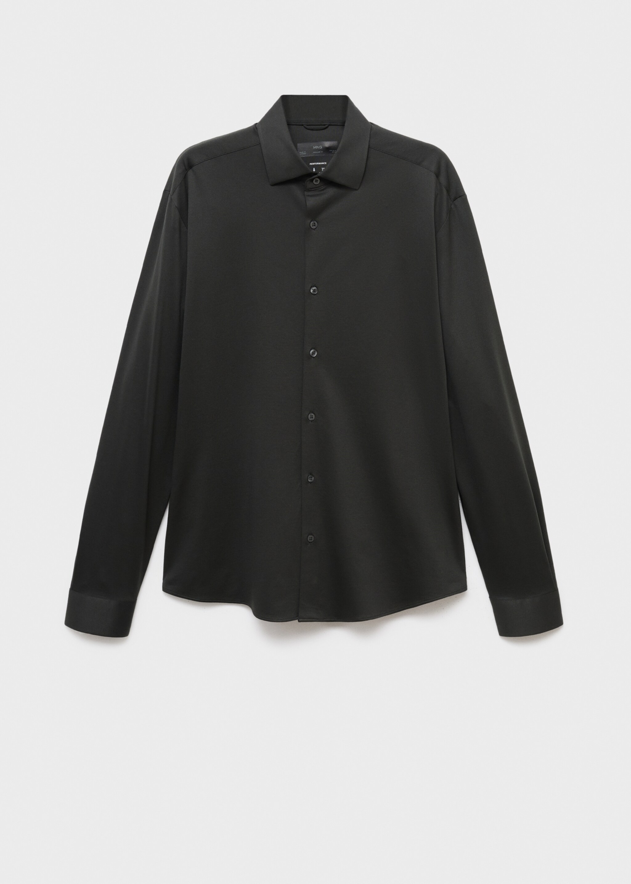 Camisa comfort stretch non iron - Artículo sin modelo, Verde oscuro. Ref: 17035981-00.