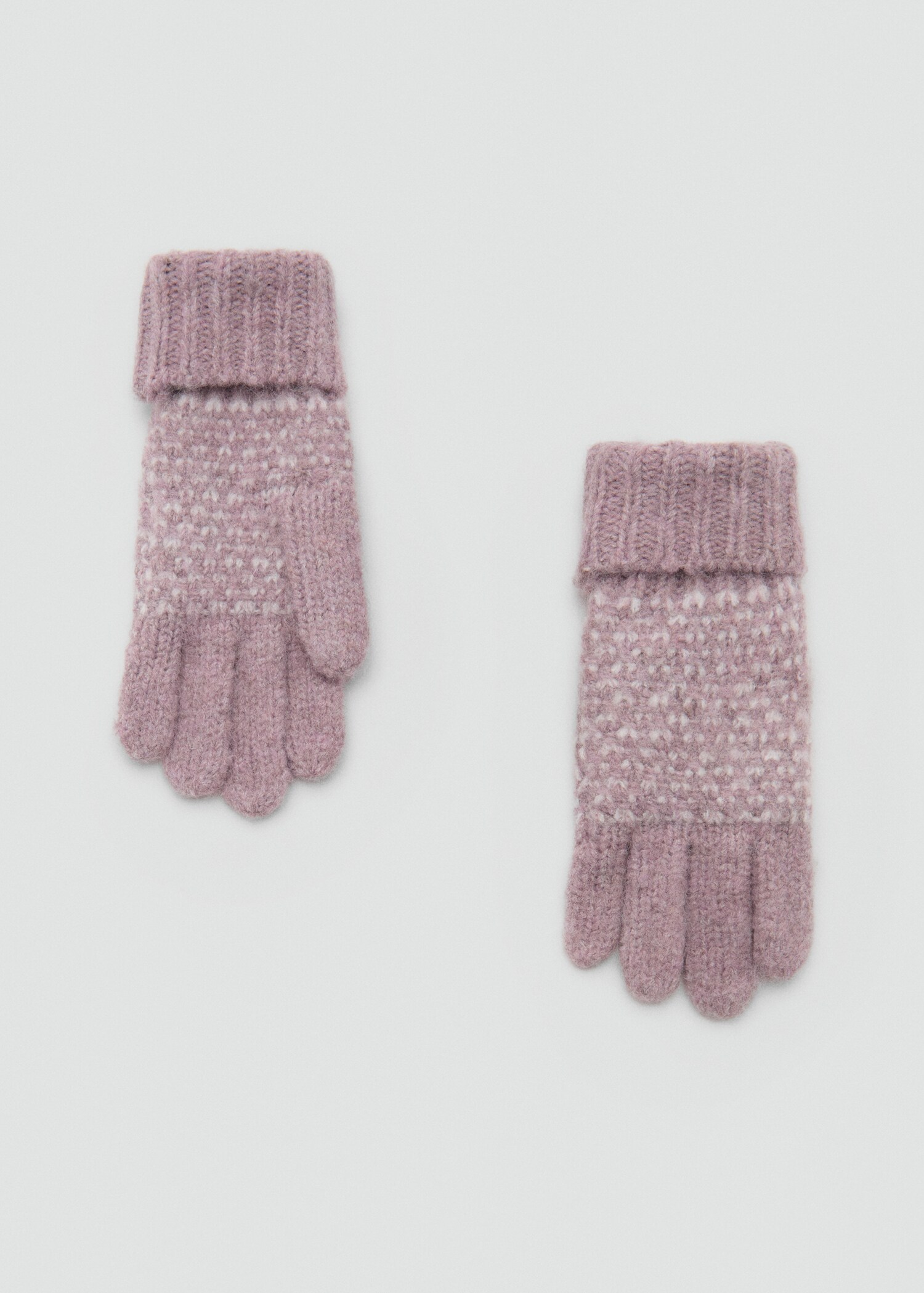 Combined knitted glove - Article without model