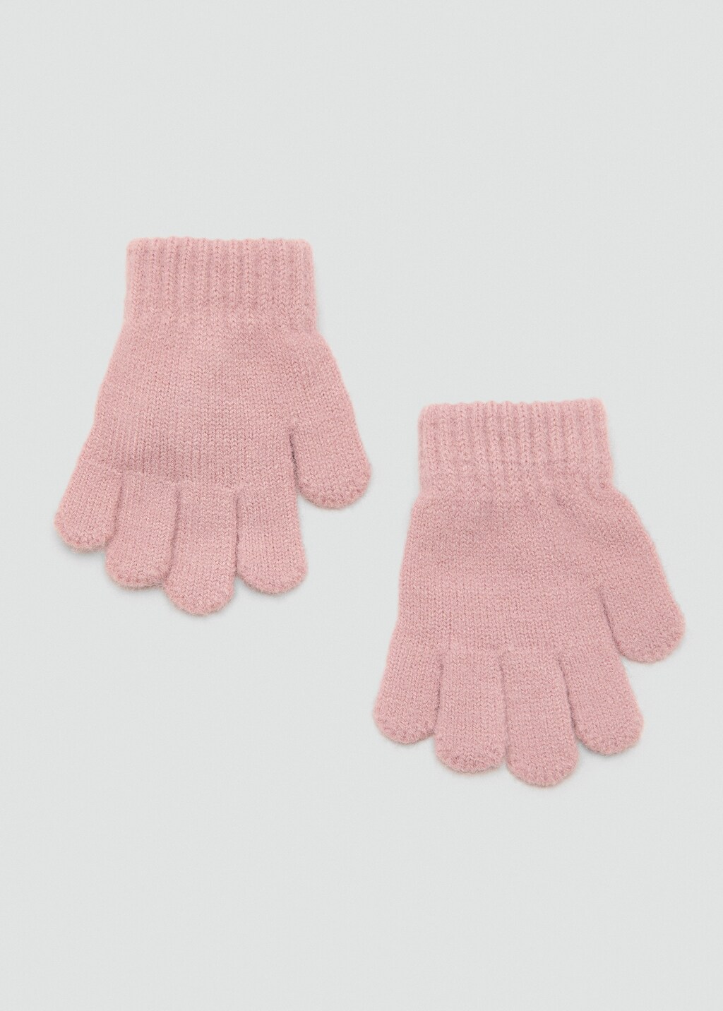 Knitted gloves