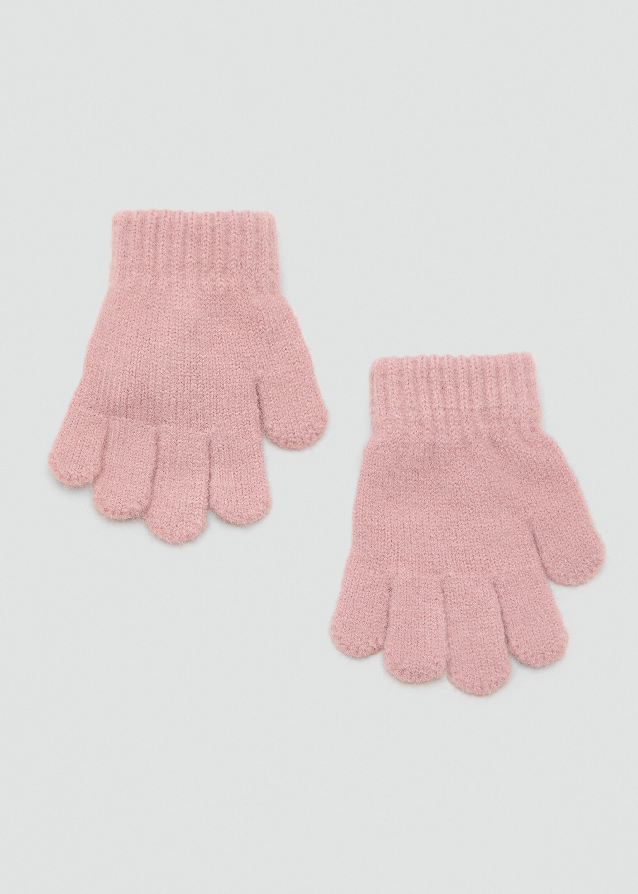 Gloves pomponpg - Article without model, Pale Pink. Ref: 17035985-00.