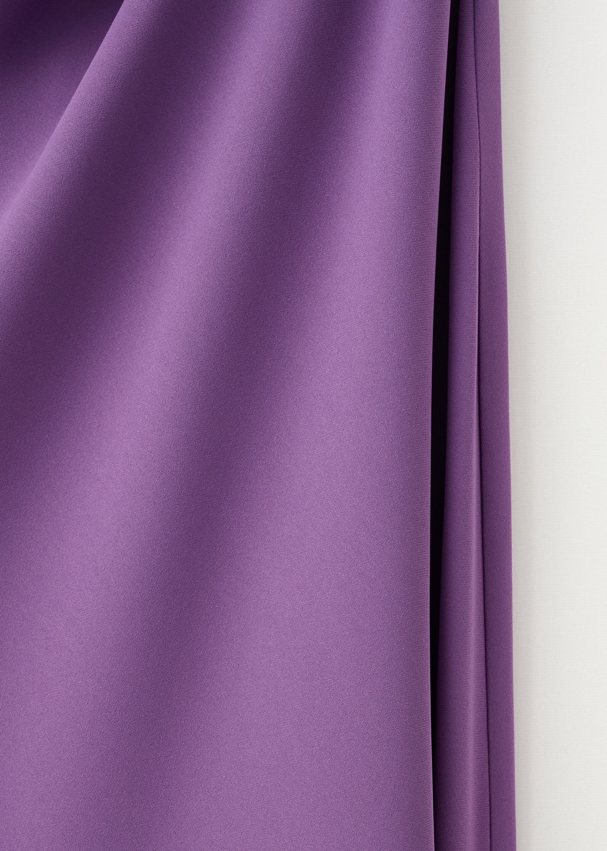 Vestido asimétrico cut out - Detalle del artículo 0, Morado. Ref: 17036001-00.