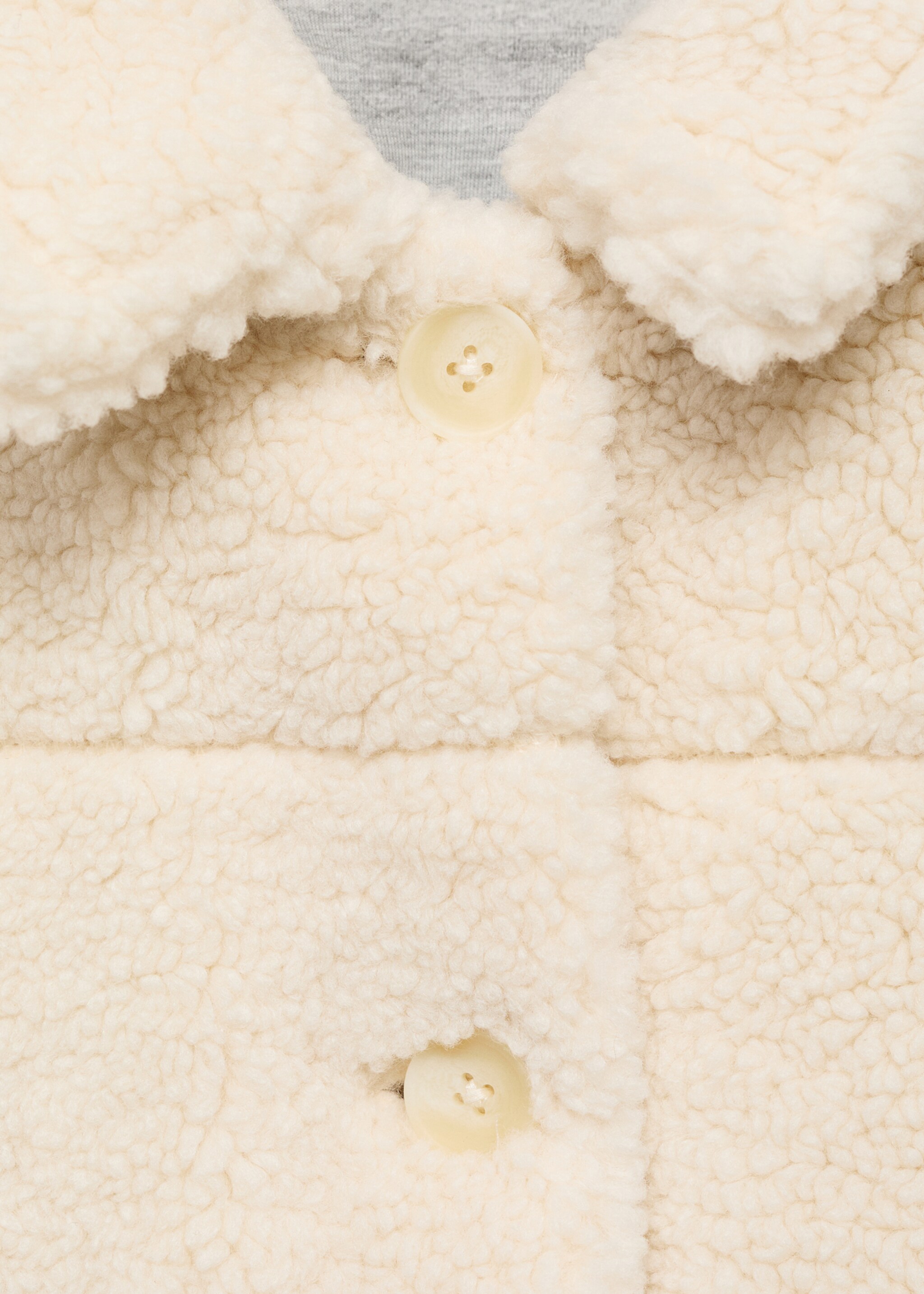 Coat zermatt - Details of the article 8, Ecru. Ref: 17036329-00.
