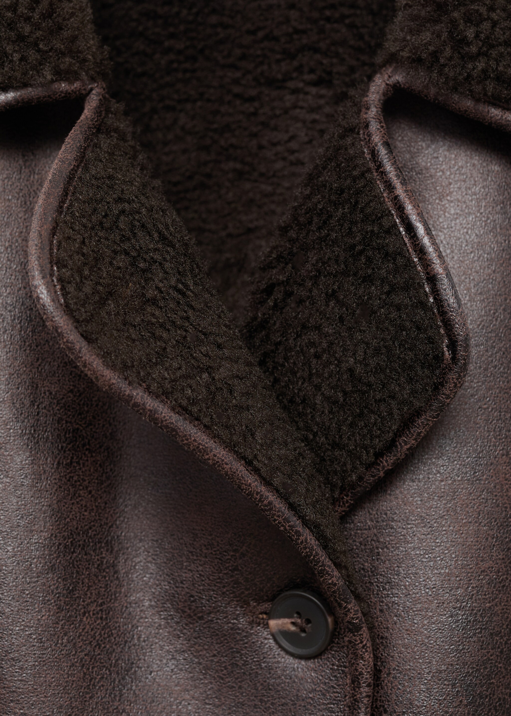 Manteau beth - Détail de l'article 8, Chocolat. Ref: 17036330-00.