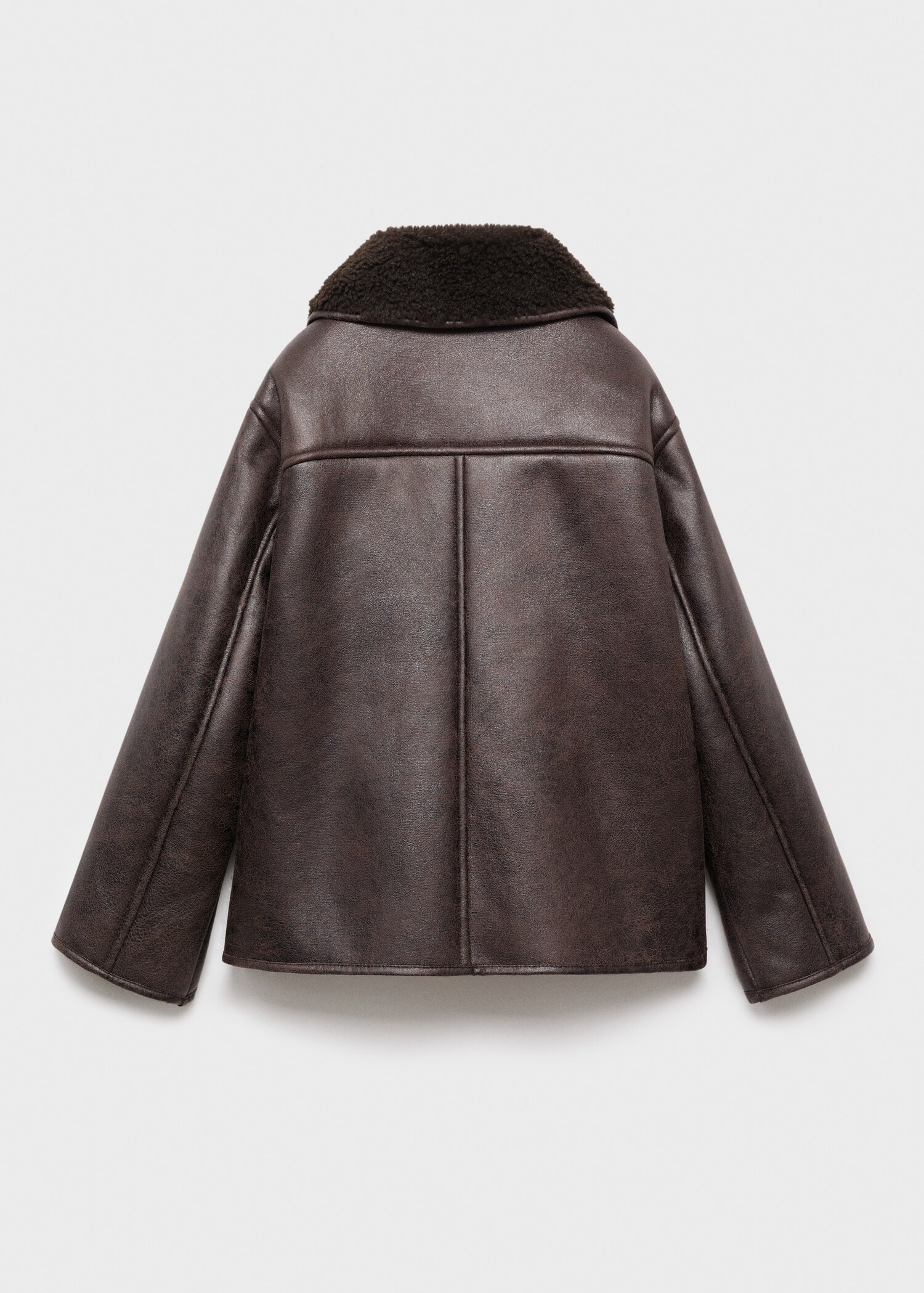 Manteau doublure imitation fourrure - Verso de l’article