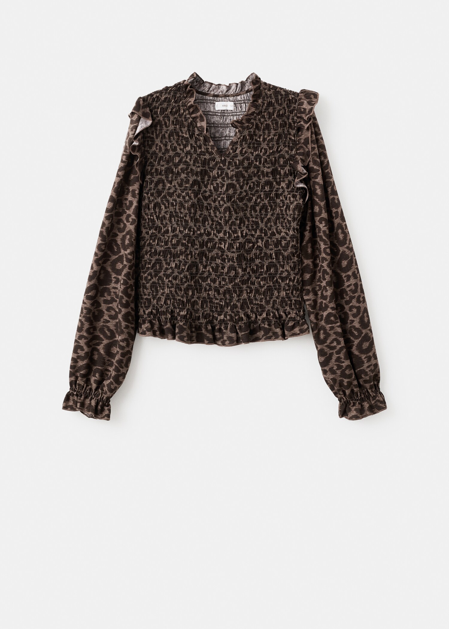 Blouse fluide léopard - Article sans modèle