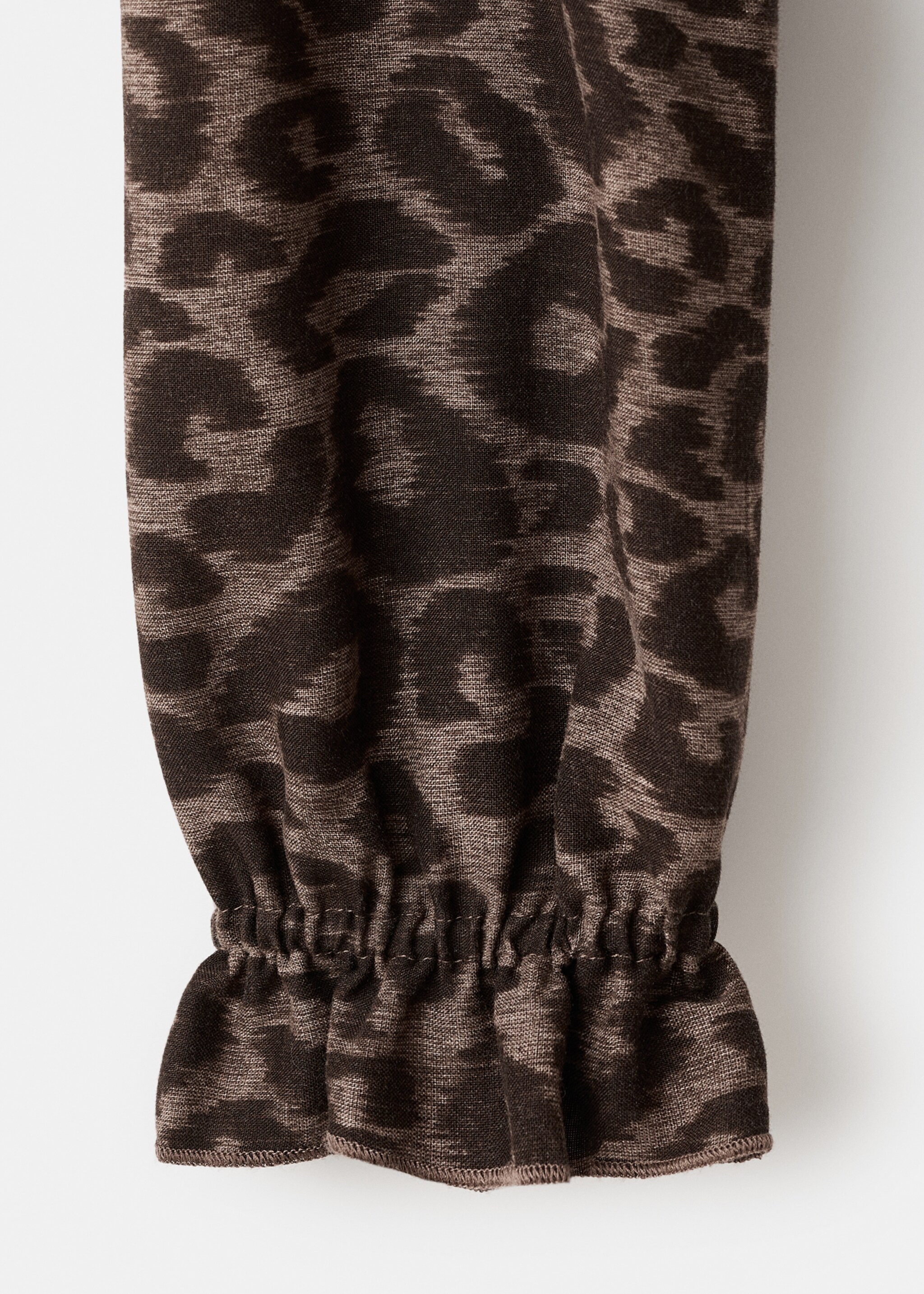 Blouse fluide léopard - Détail de l'article 0, Marron. Ref: 17036336-00.