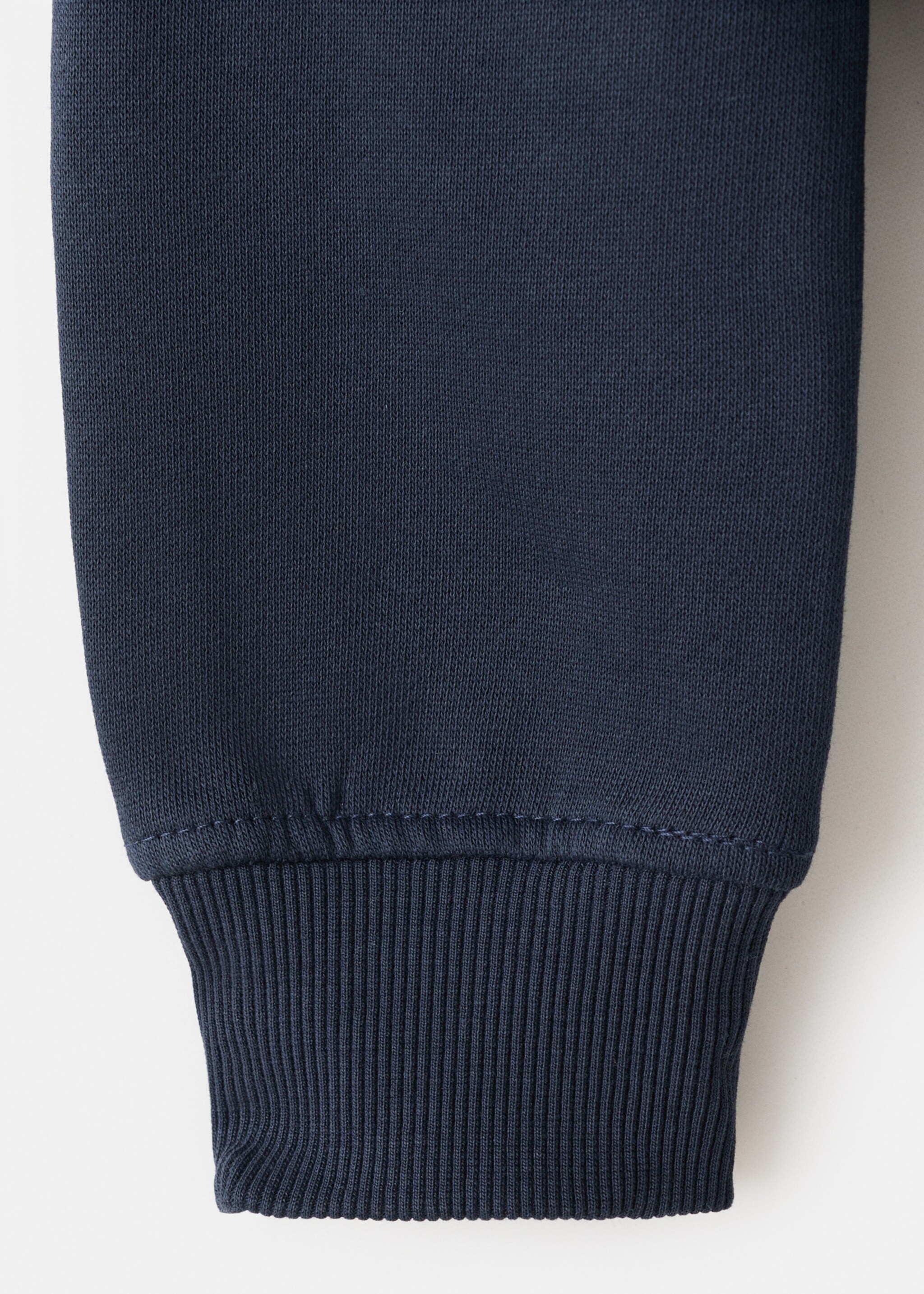 Sweat-shirt coton imprimé - Détail de l'article 0, Bleu marine foncé. Ref: 17036343-00.